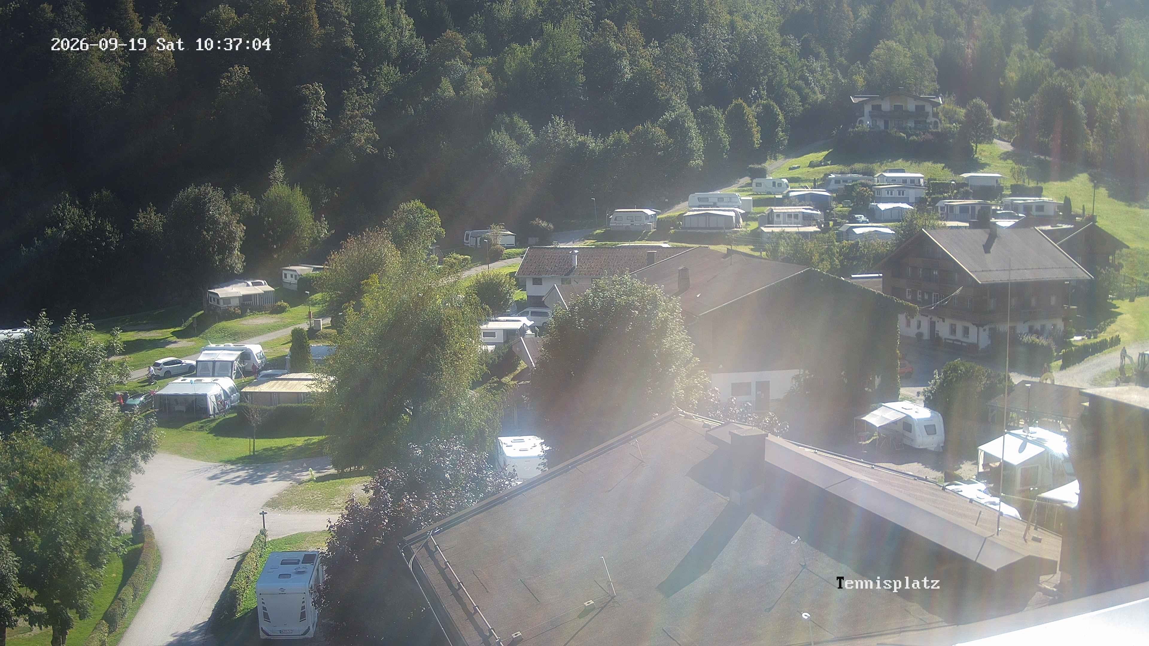 Archiv Foto Webcam Camping Aufenfeld - Appartements