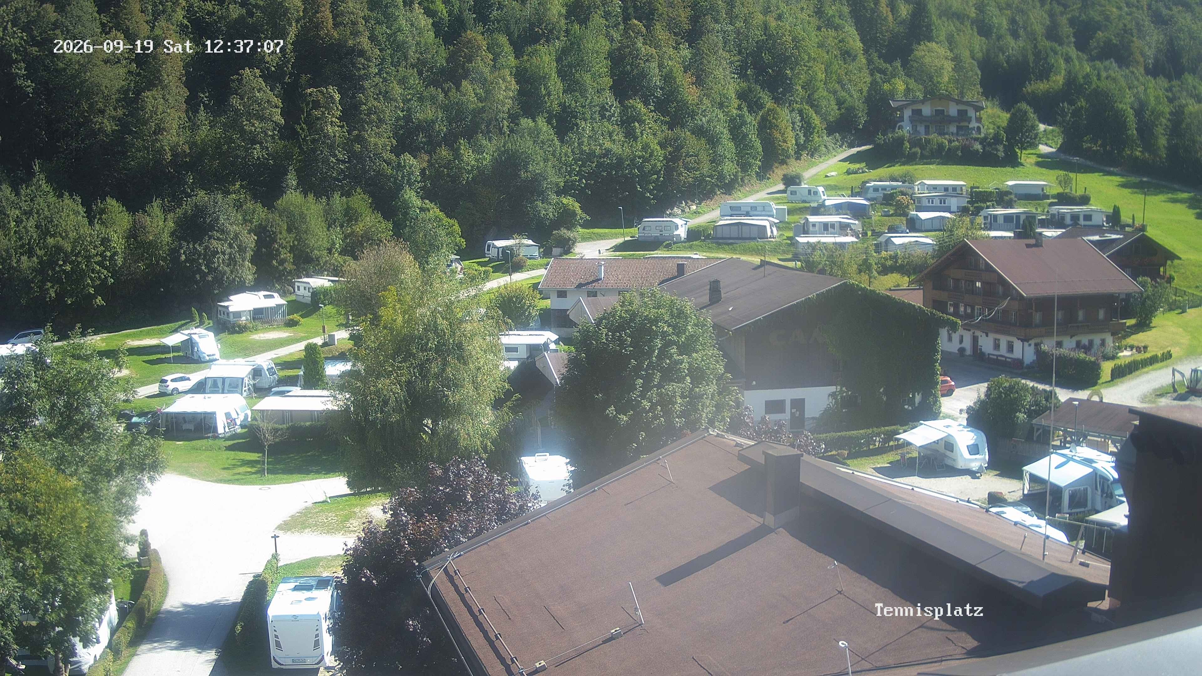 Archiv Foto Webcam Camping Aufenfeld - Appartements