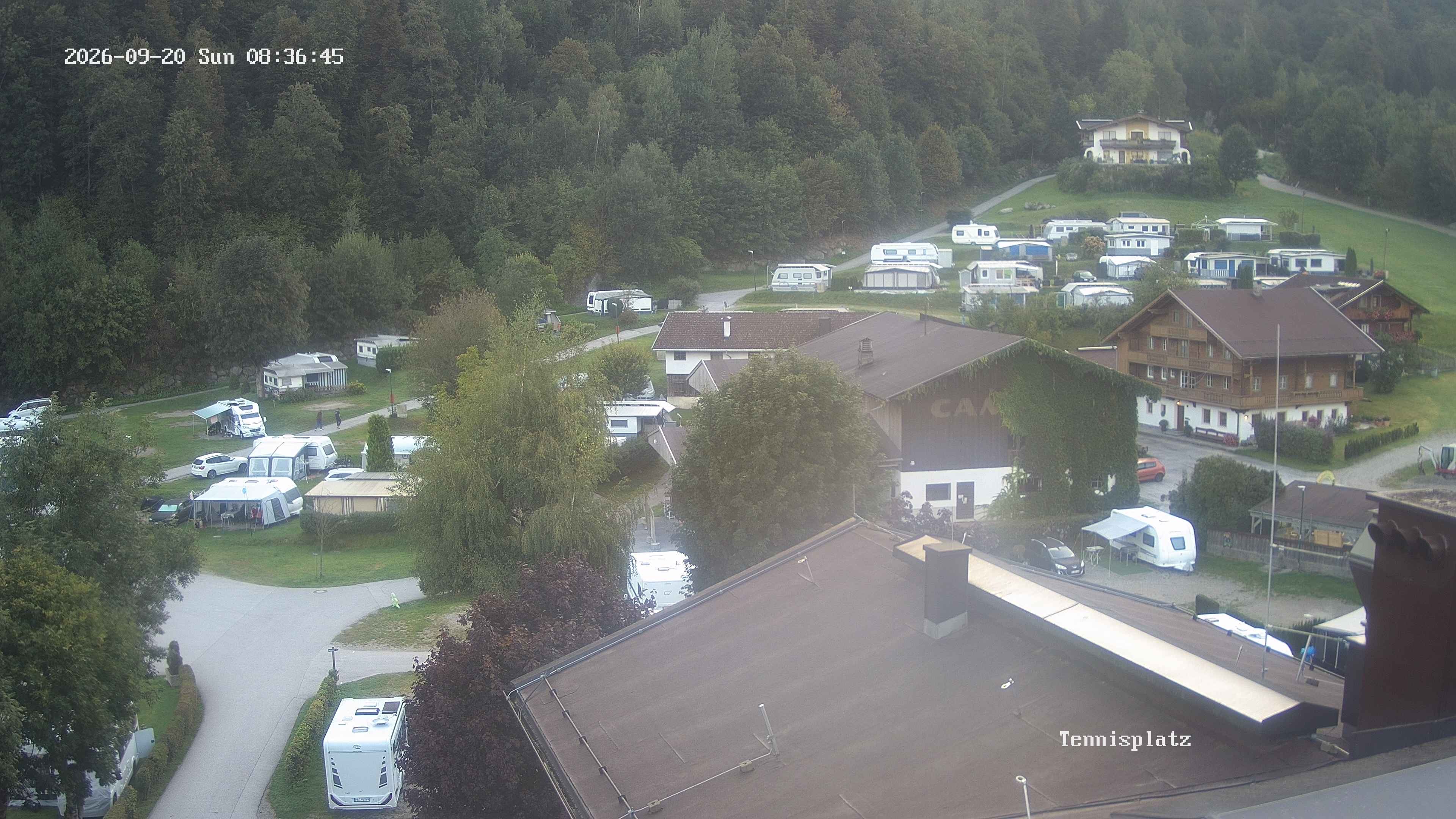 Archiv Foto Webcam Camping Aufenfeld - Appartements