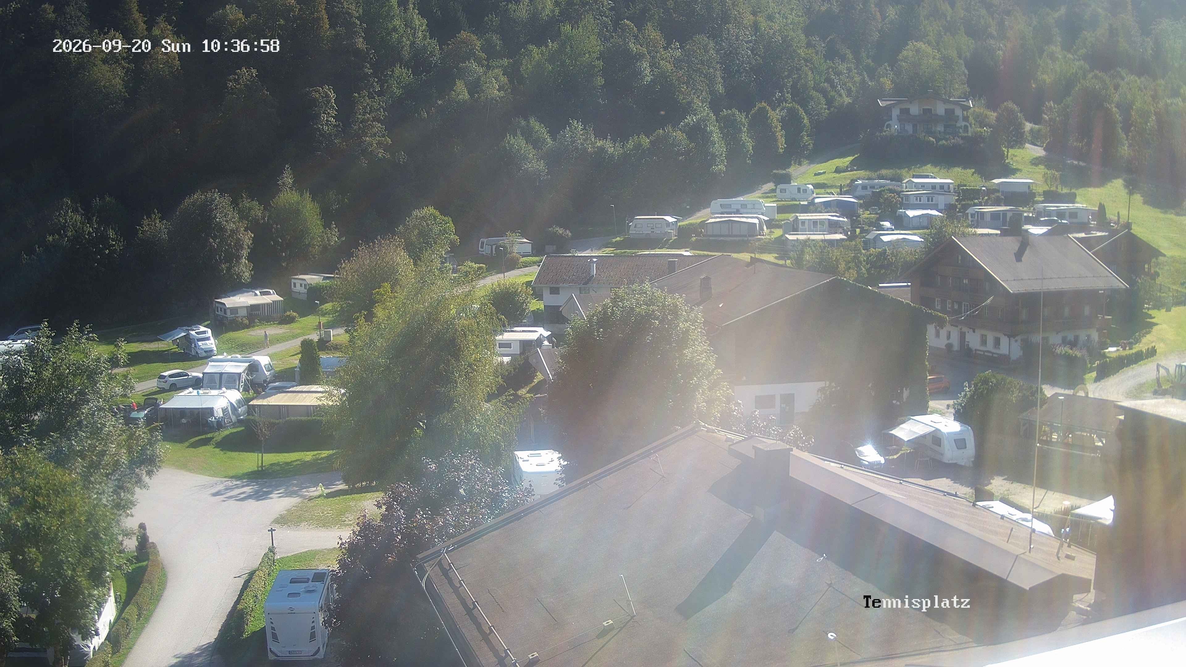 Archiv Foto Webcam Camping Aufenfeld - Appartements