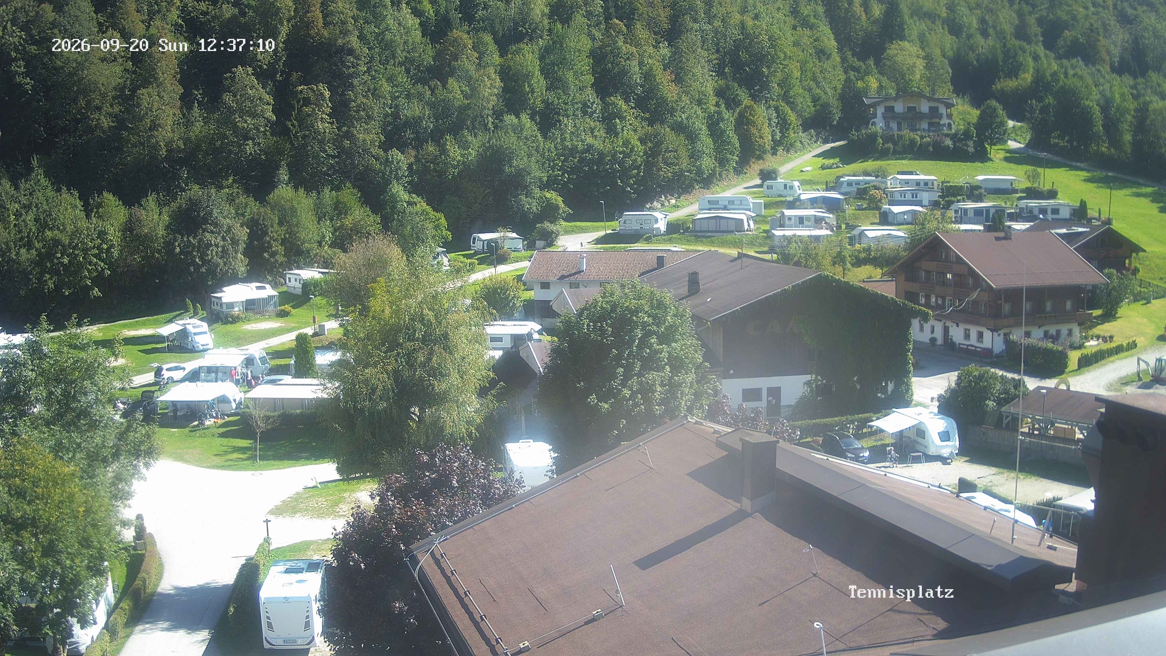 Archiv Foto Webcam Camping Aufenfeld - Appartements