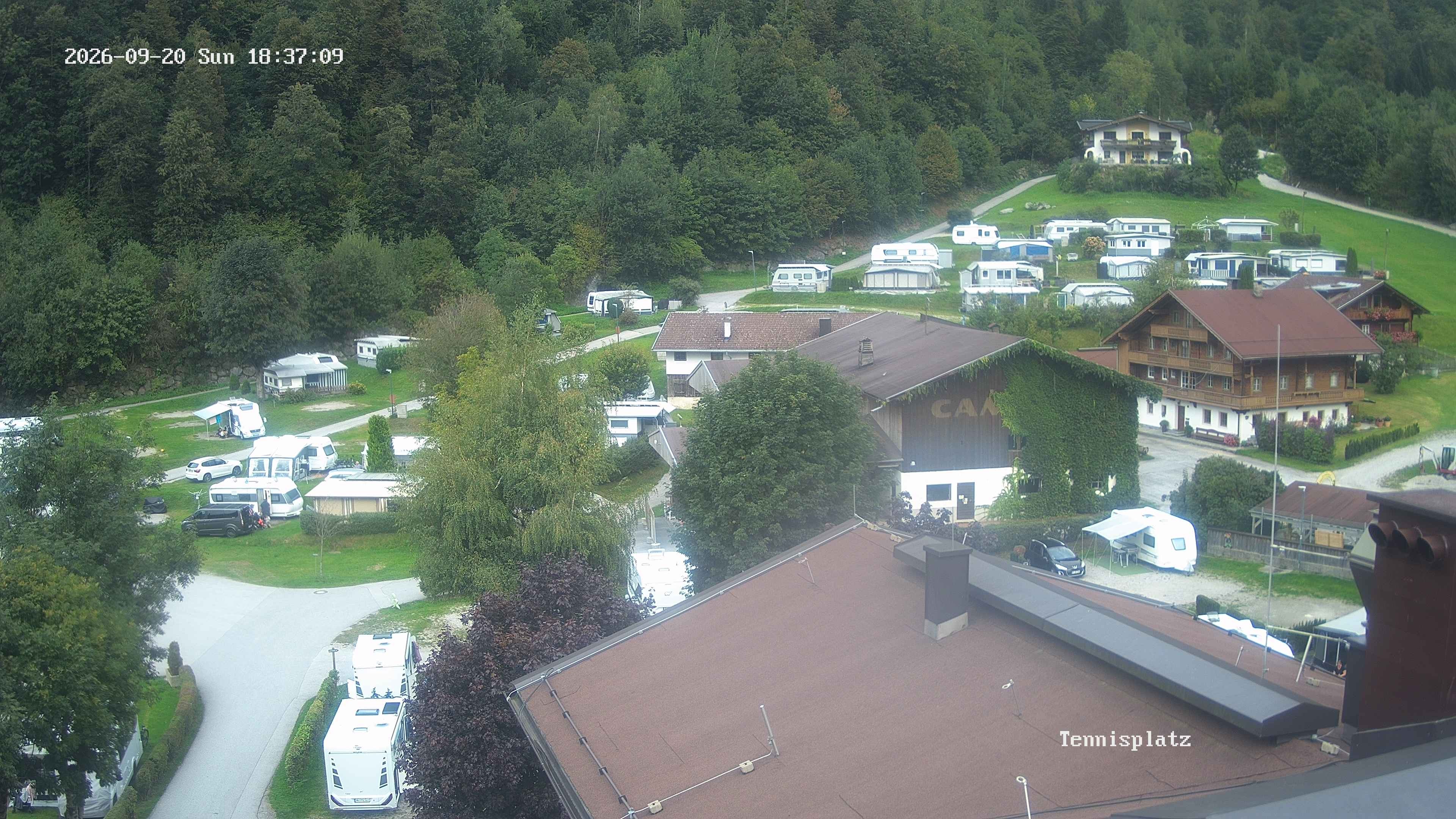 Archiv Foto Webcam Camping Aufenfeld - Appartements