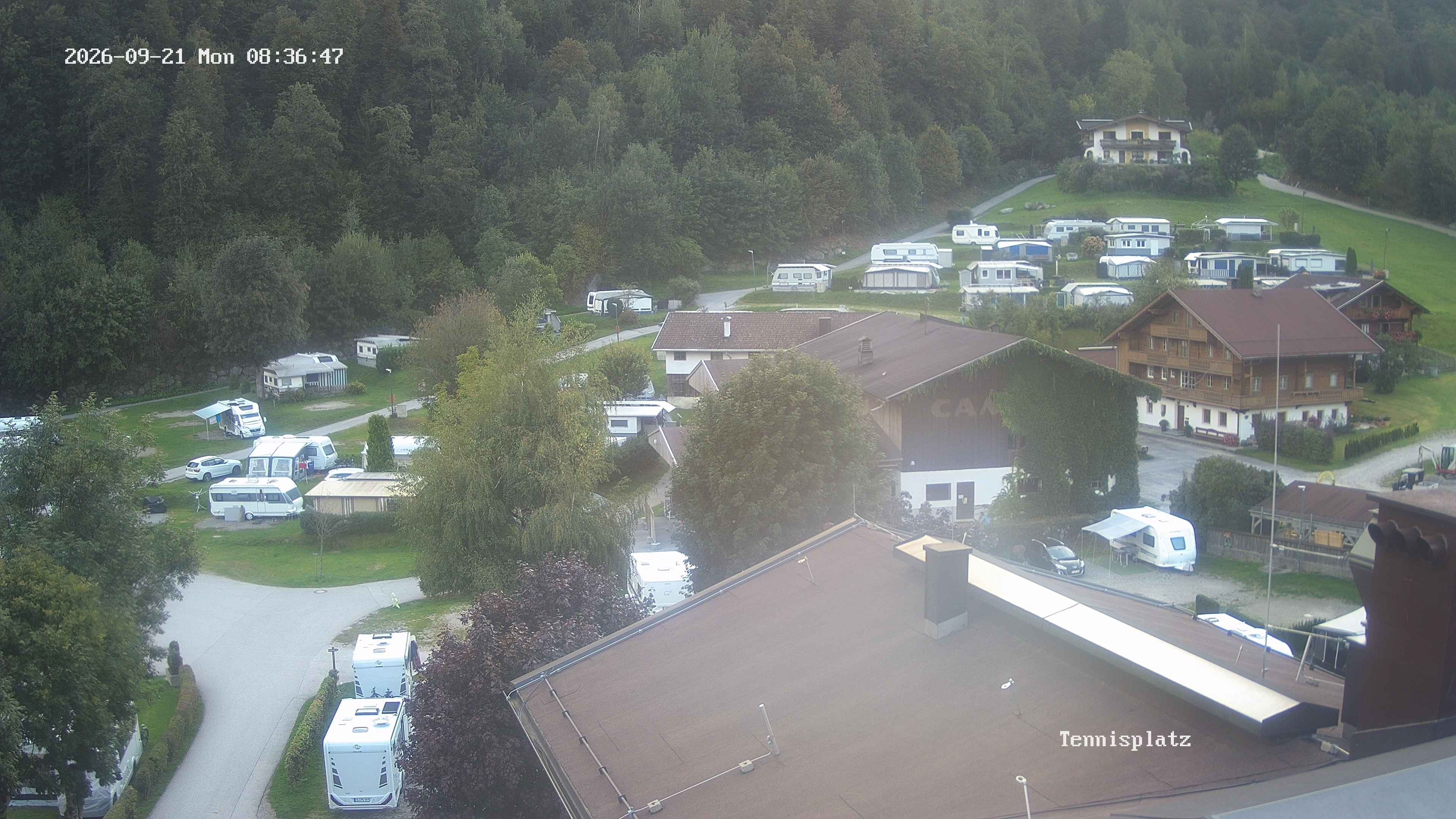 Archiv Foto Webcam Camping Aufenfeld - Appartements