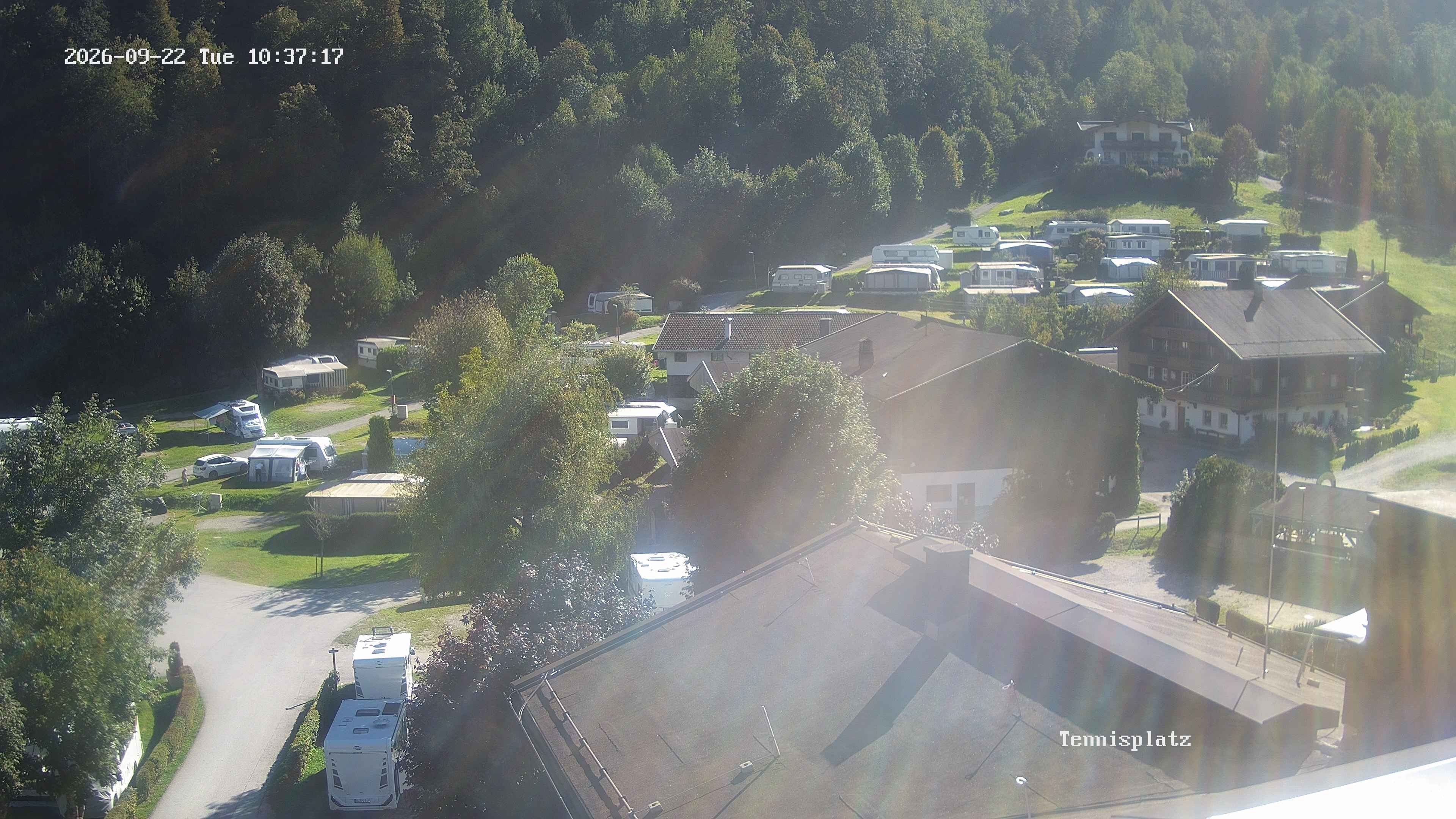 Archiv Foto Webcam Camping Aufenfeld - Appartements