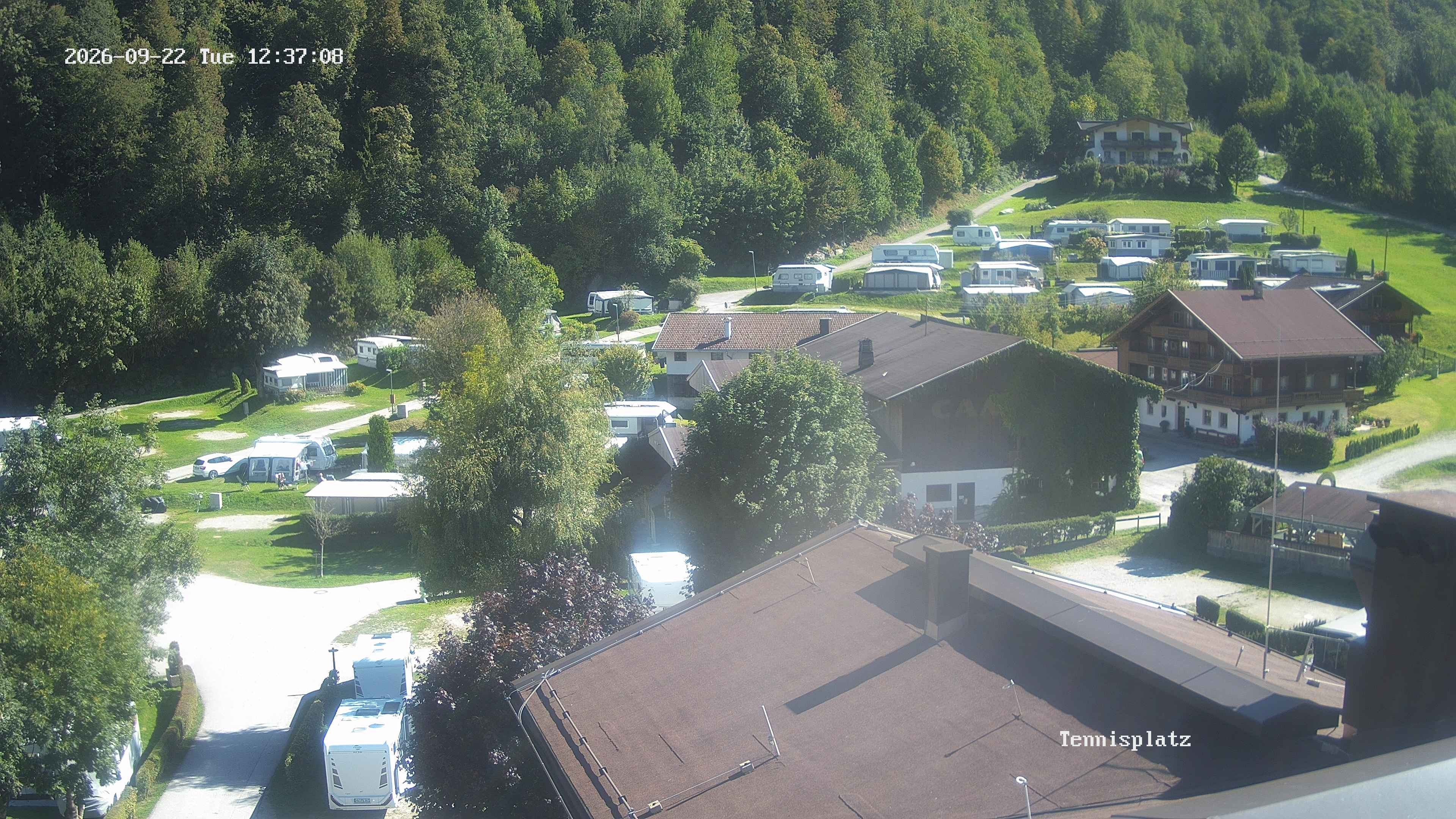 Archiv Foto Webcam Camping Aufenfeld - Appartements