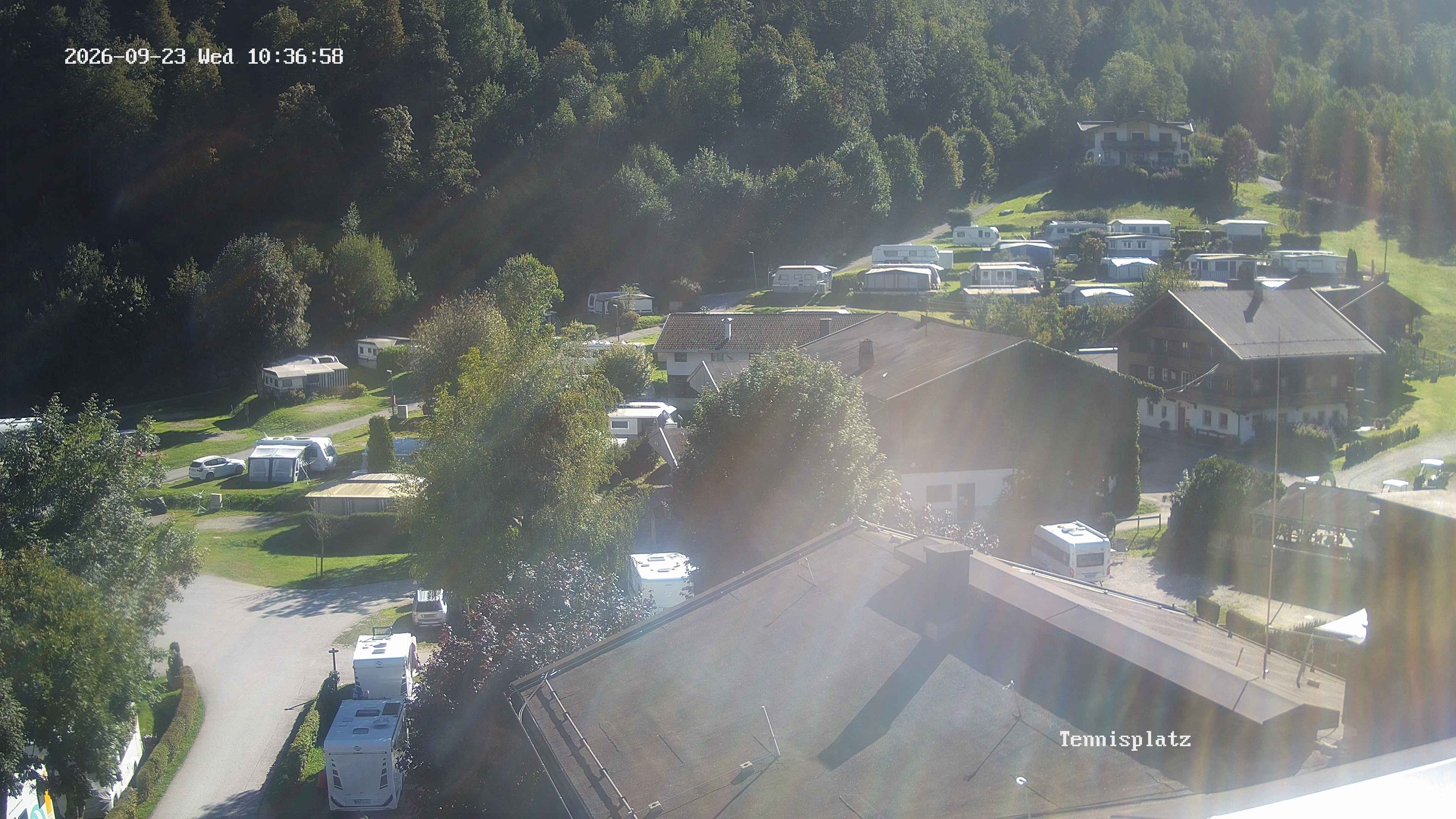 Archiv Foto Webcam Camping Aufenfeld - Appartements