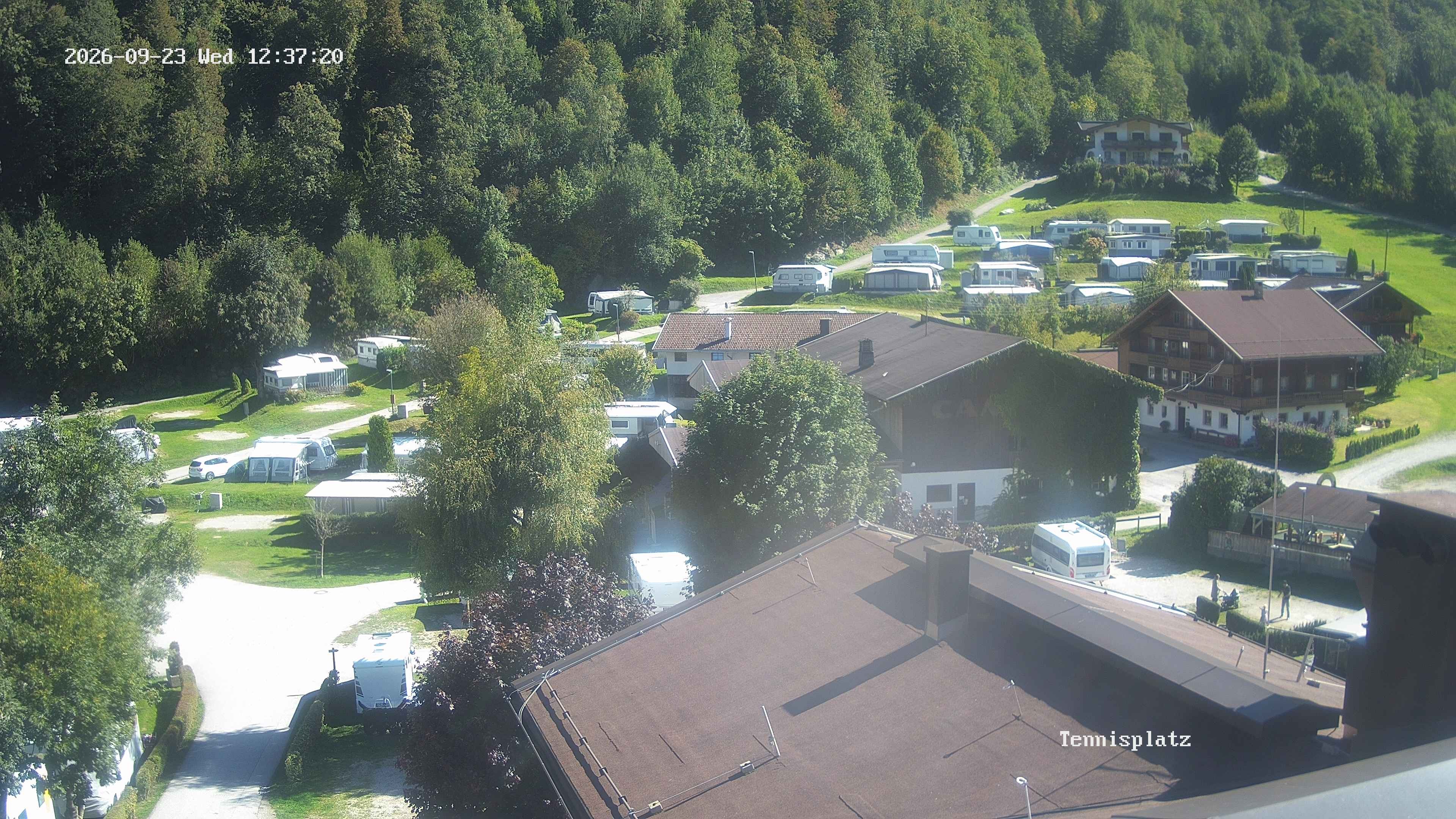 Archiv Foto Webcam Camping Aufenfeld - Appartements