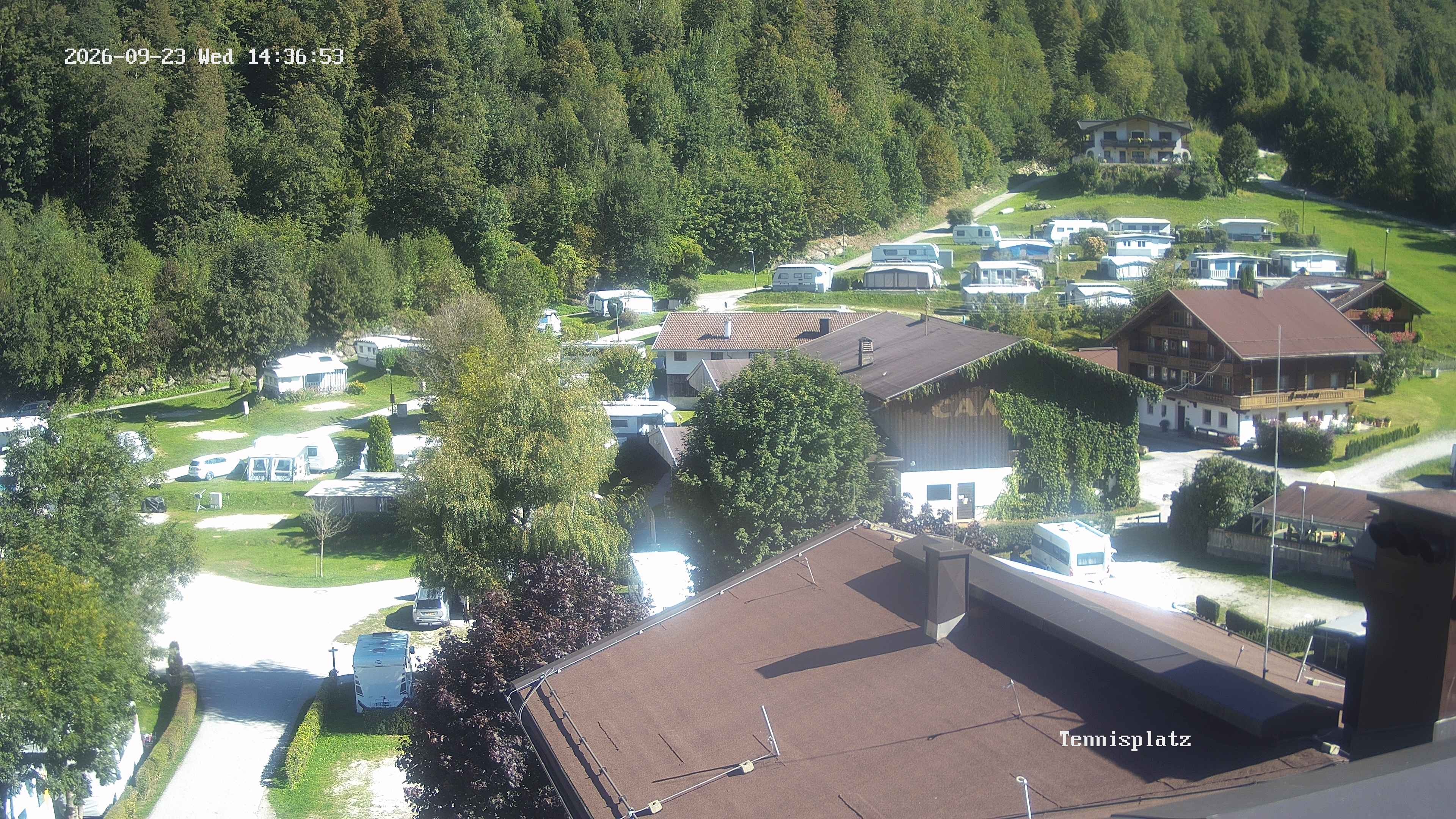Archiv Foto Webcam Camping Aufenfeld - Appartements