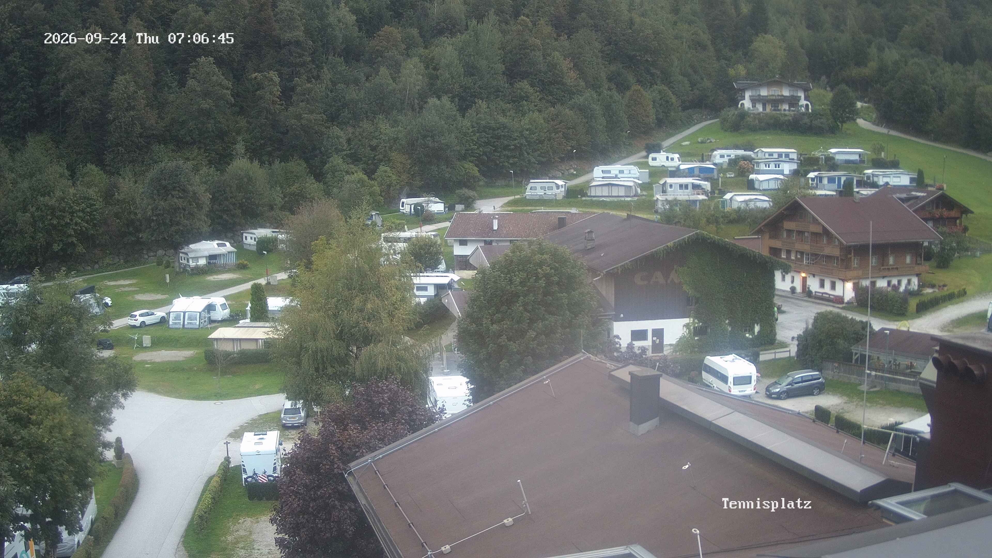 Archived image Webcam Camping Aufenfeld - View Wiesenhof