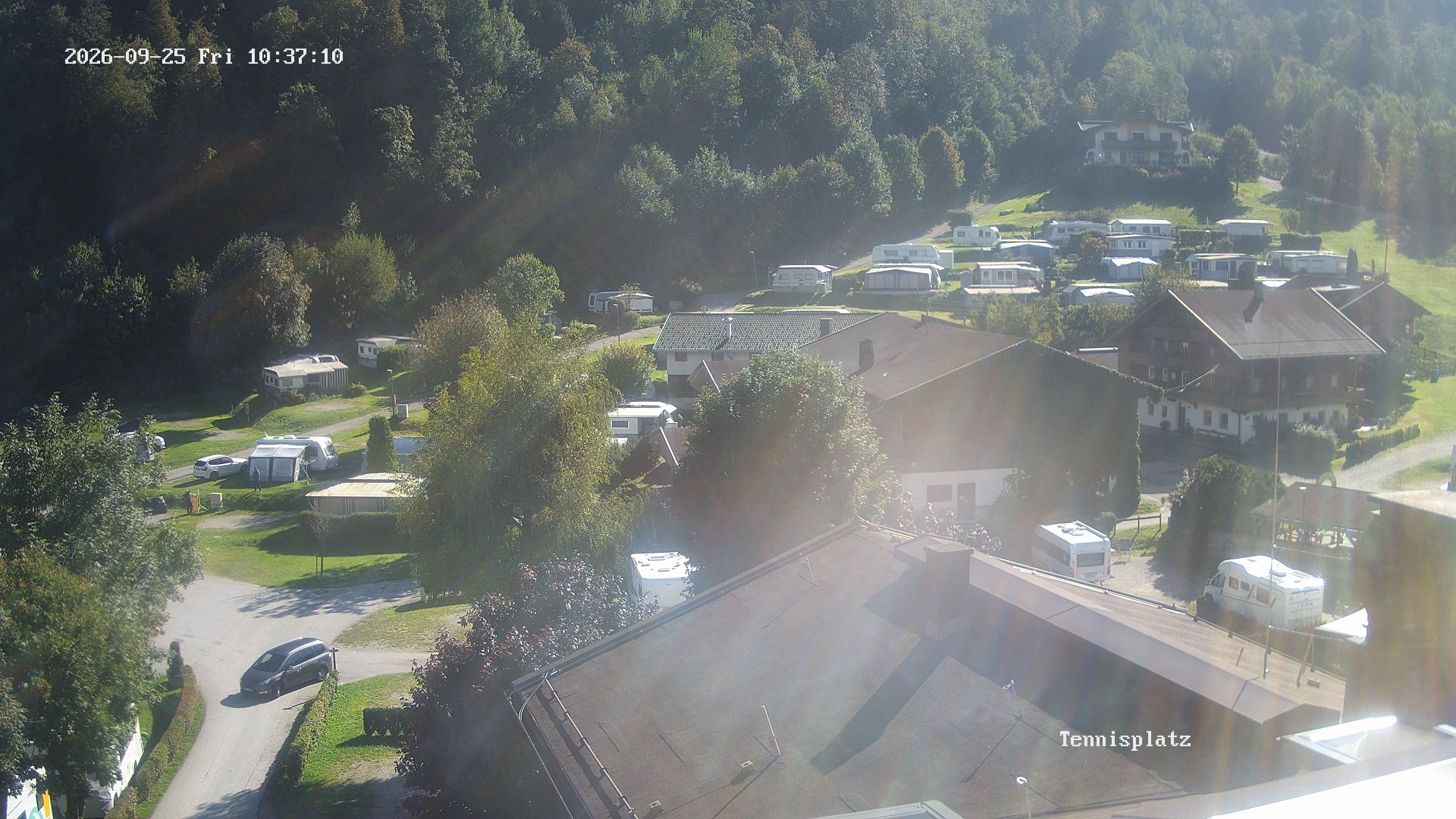 Archived image Webcam Camping Aufenfeld - View Wiesenhof
