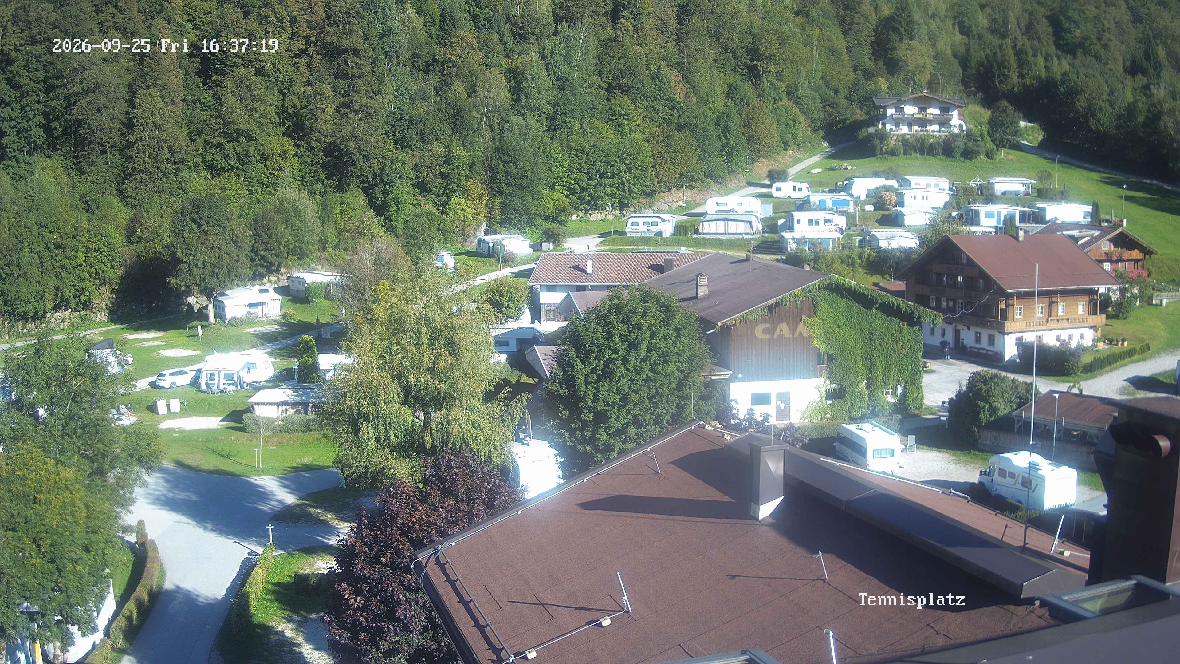 Archiv Foto Webcam Camping Aufenfeld - Appartements