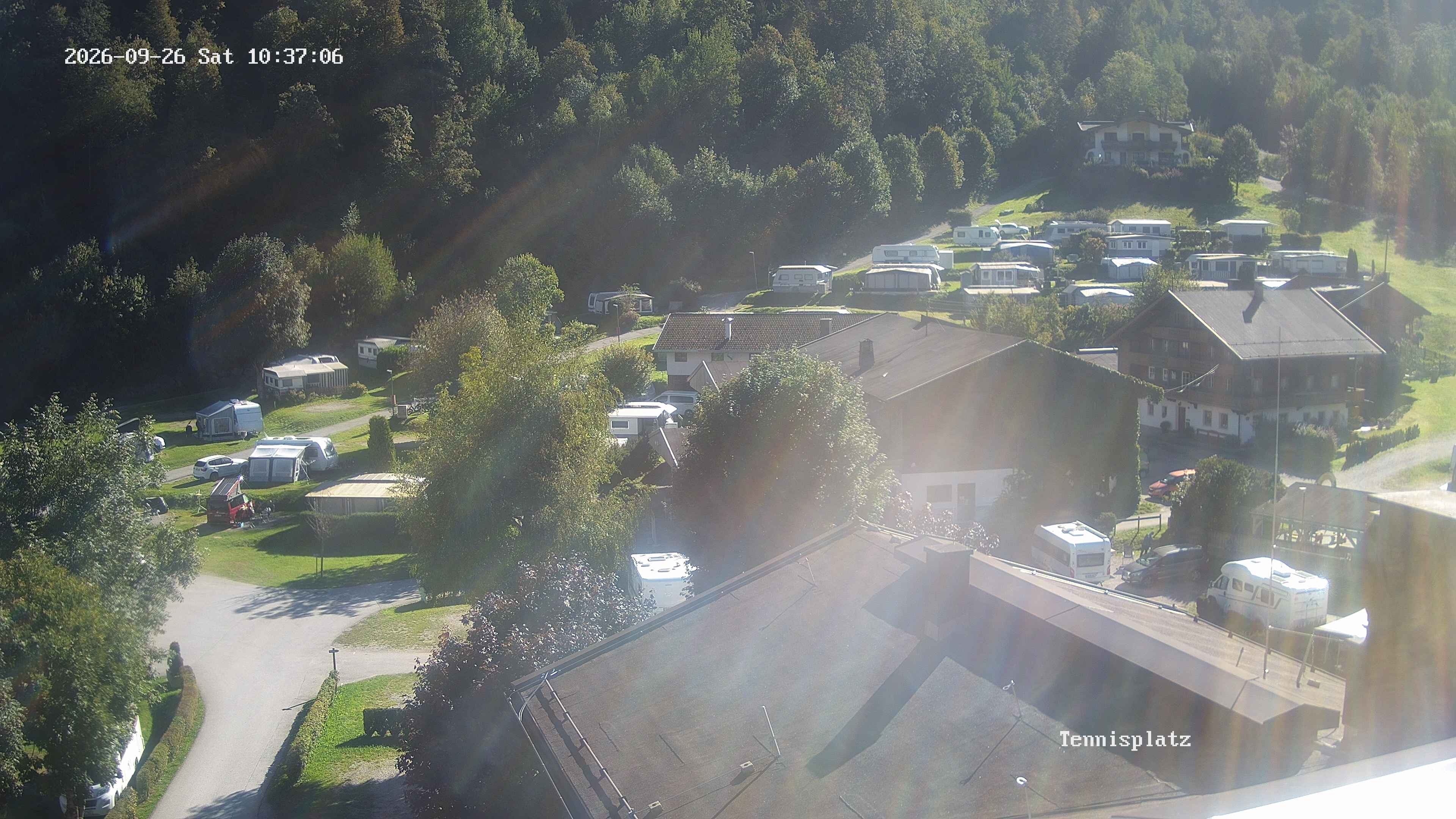 Archiv Foto Webcam Camping Aufenfeld - Appartements