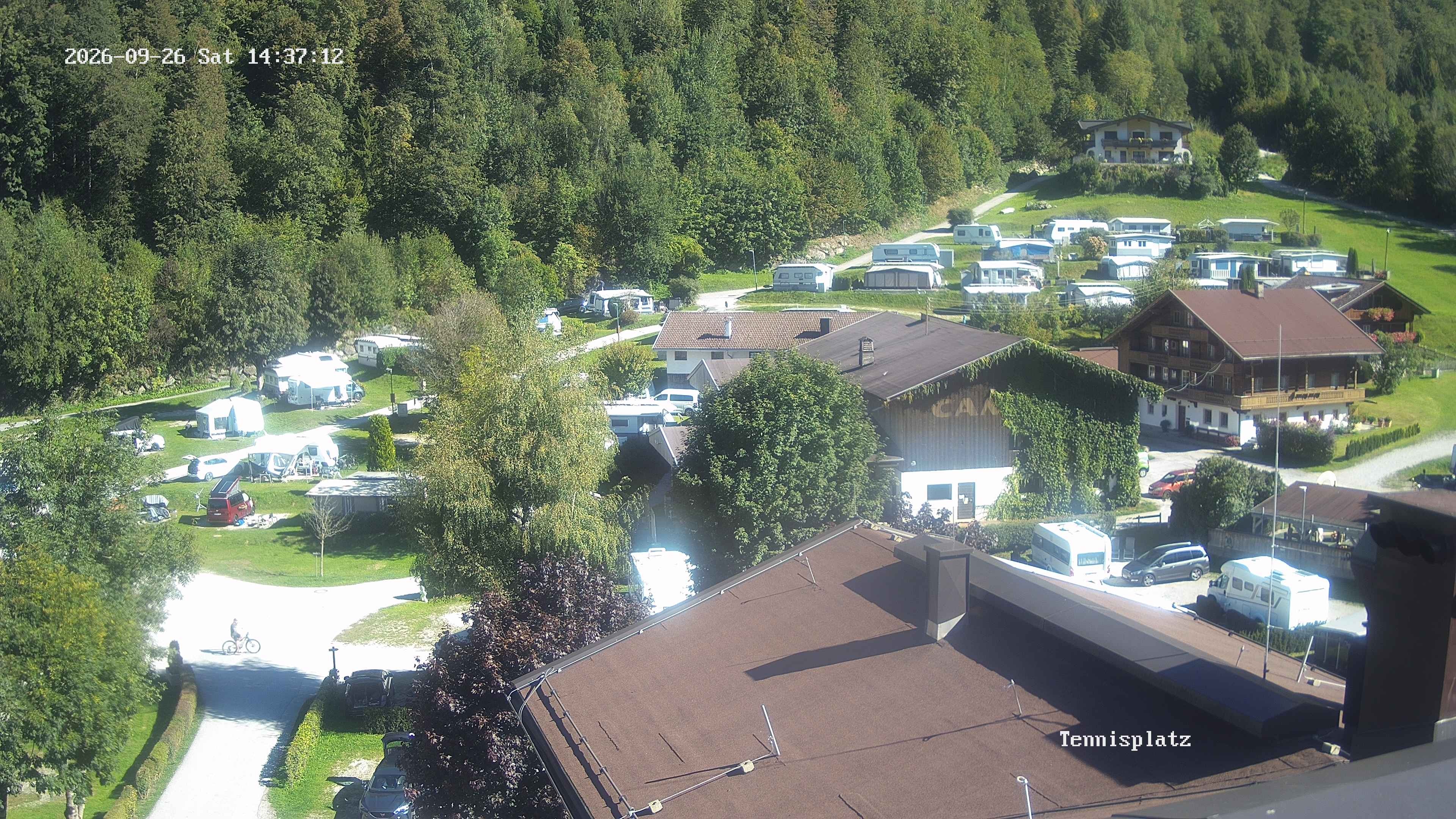 Archiv Foto Webcam Camping Aufenfeld - Appartements