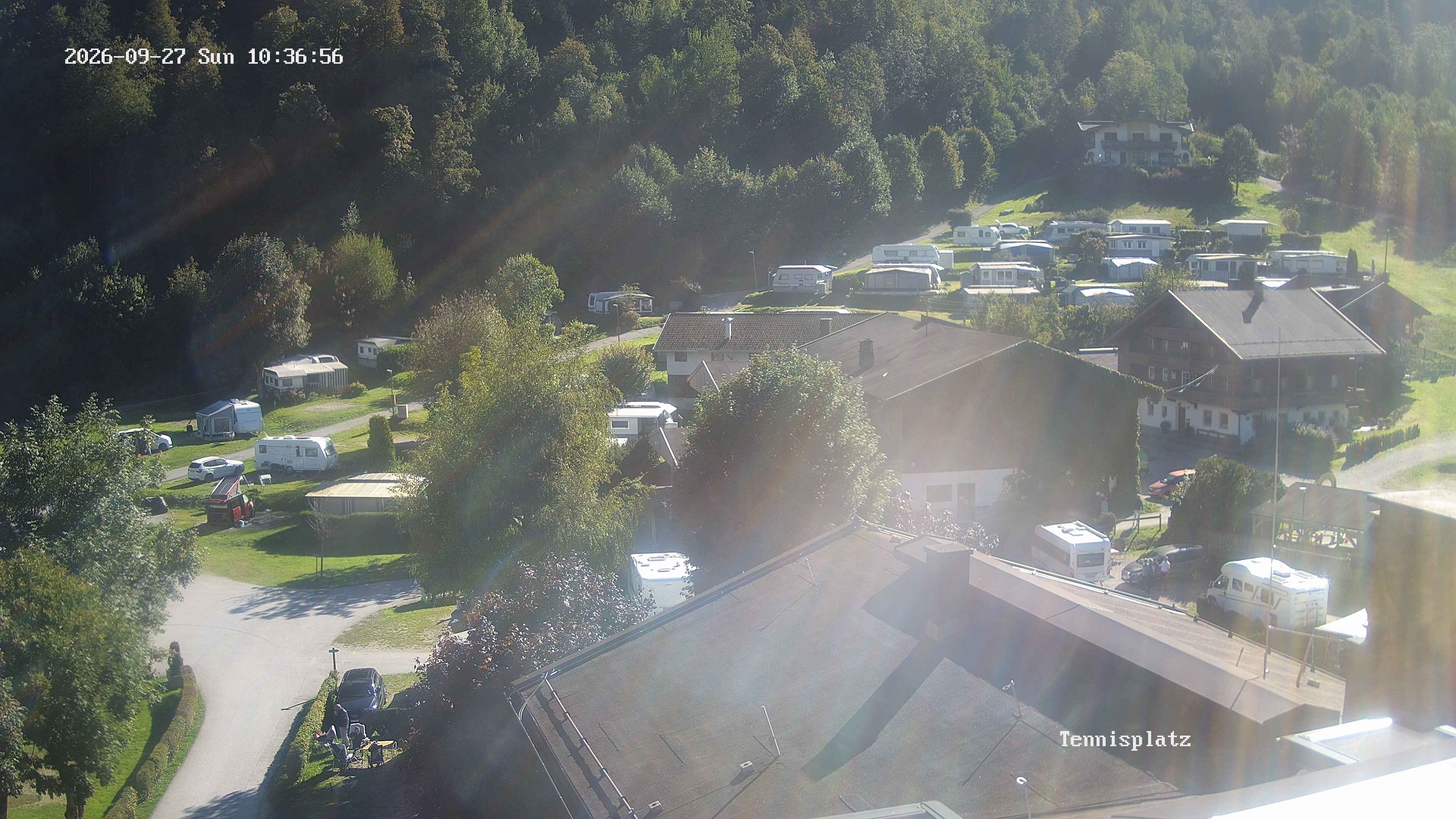 Archiv Foto Webcam Camping Aufenfeld - Appartements