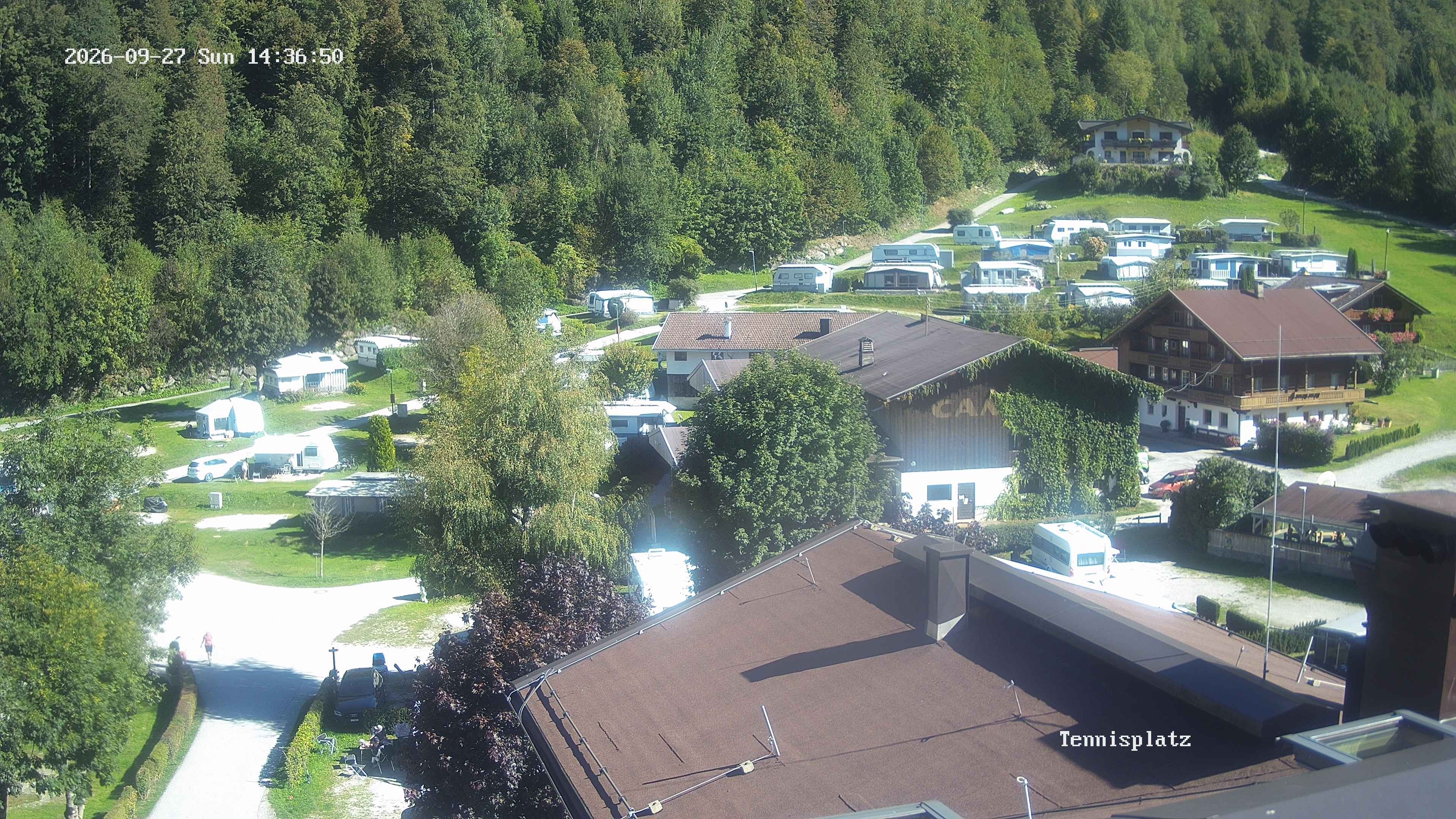 Archiv Foto Webcam Camping Aufenfeld - Appartements