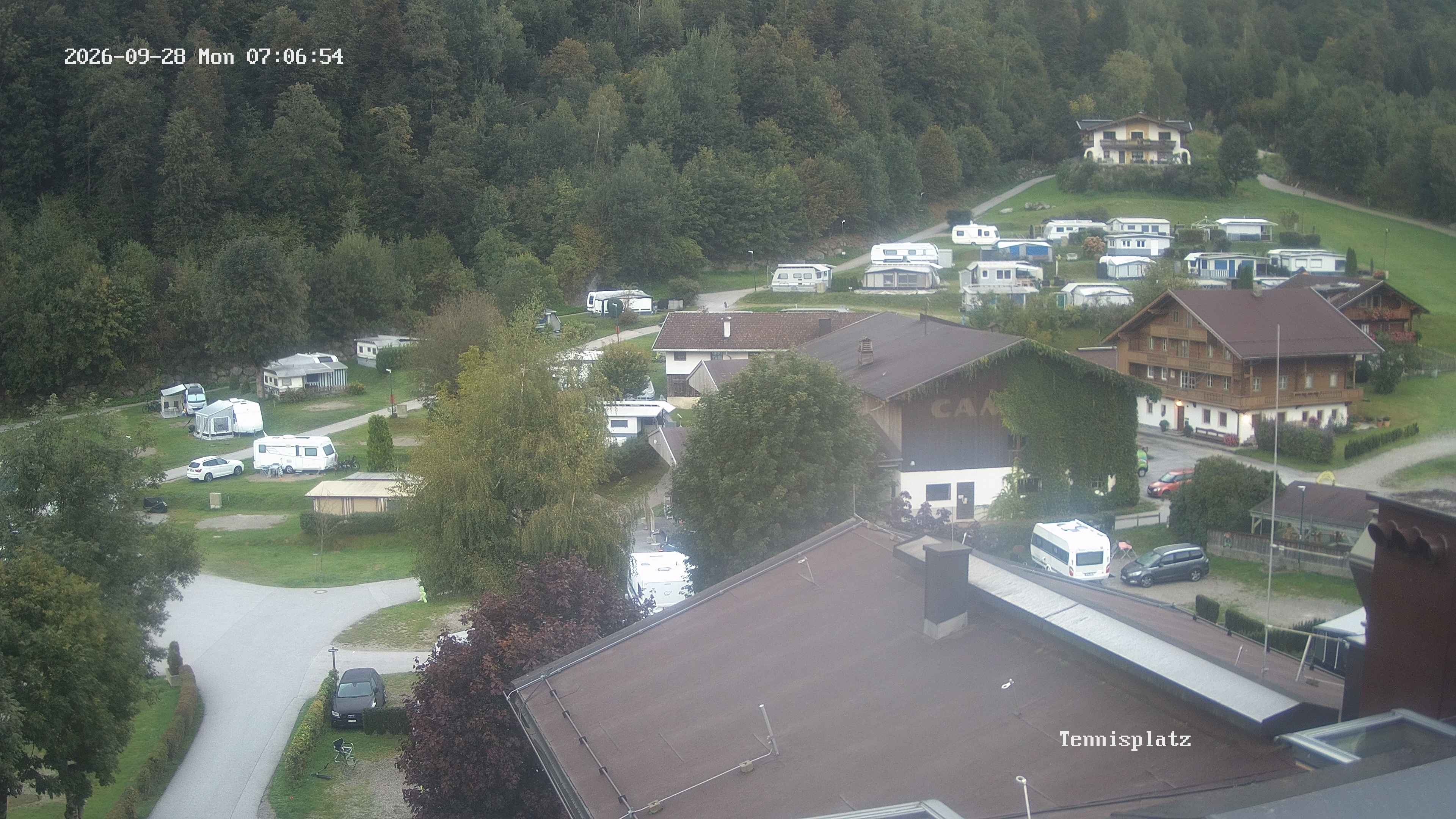 Archived image Webcam Camping Aufenfeld - View Wiesenhof