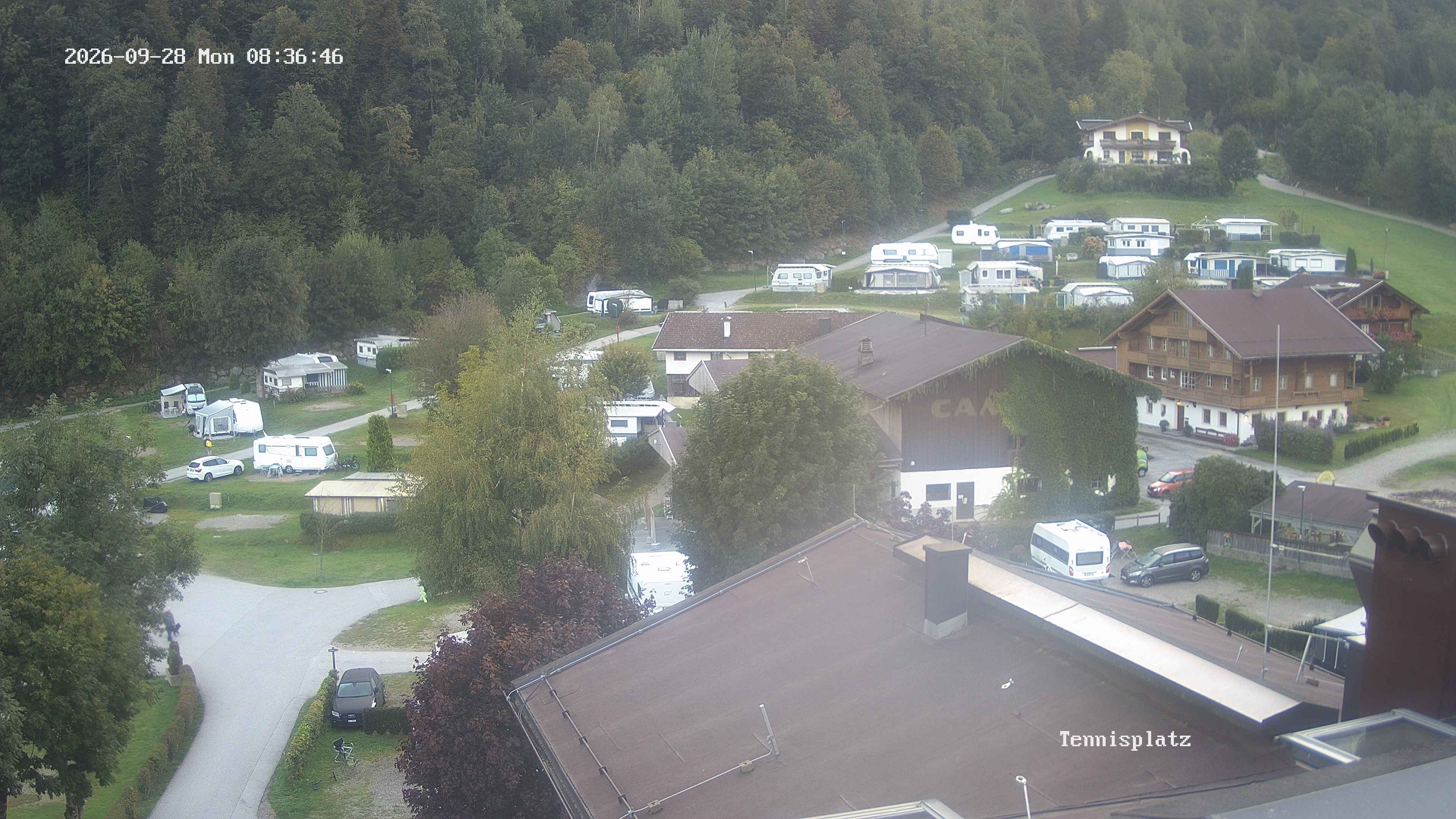 Archived image Webcam Camping Aufenfeld - View Wiesenhof