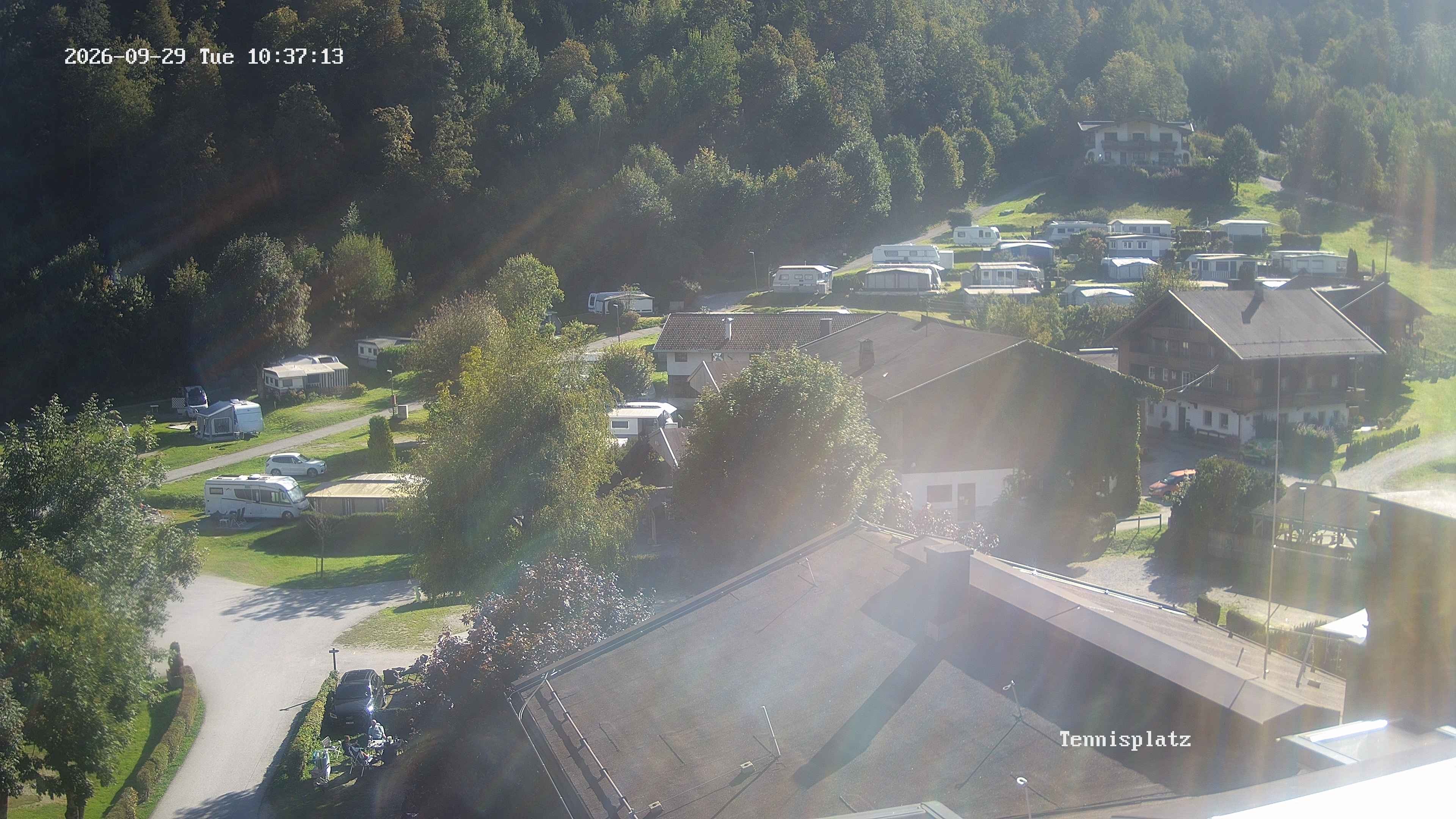 Archiv Foto Webcam Camping Aufenfeld - Appartements