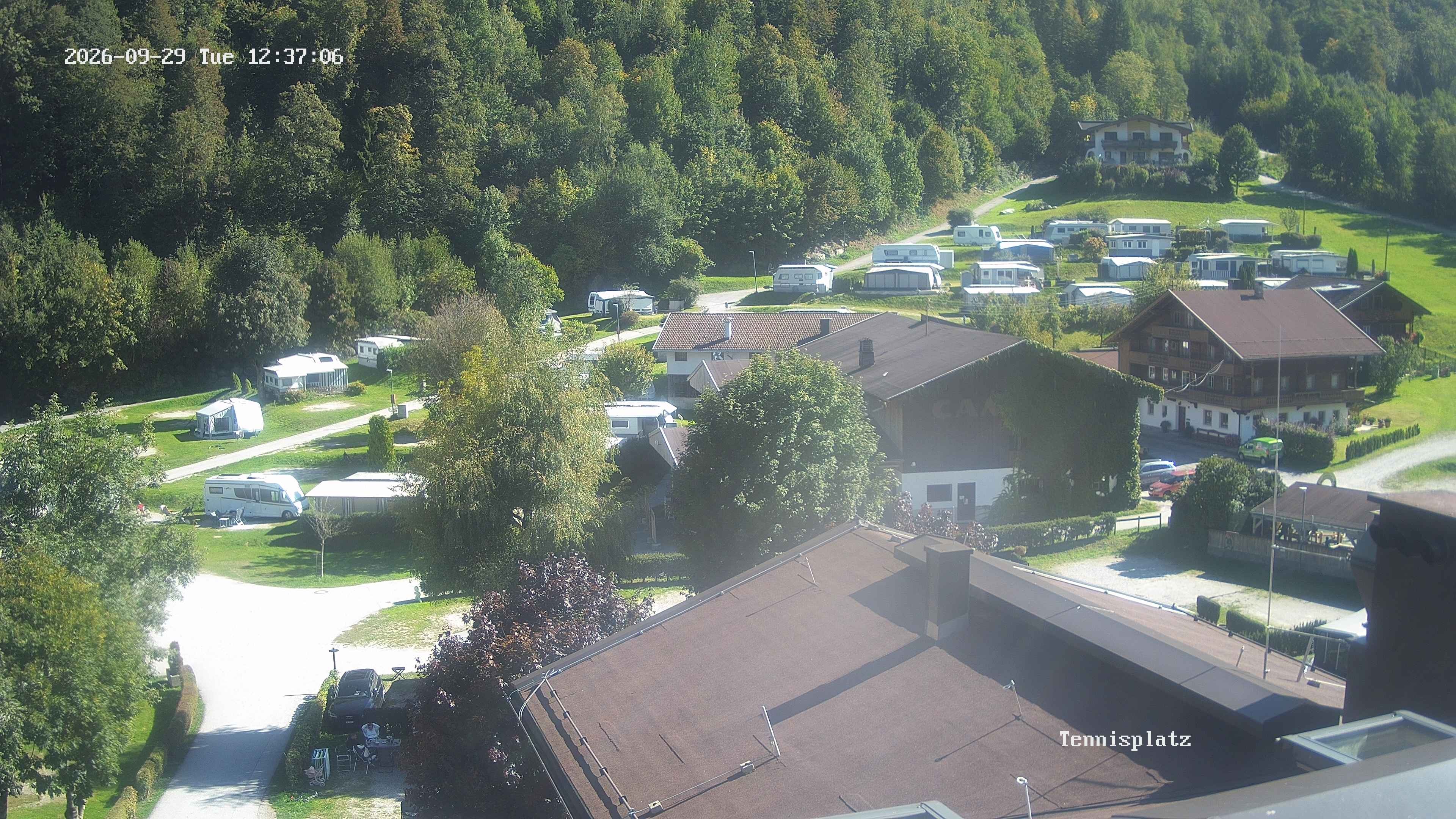 Archiv Foto Webcam Camping Aufenfeld - Appartements