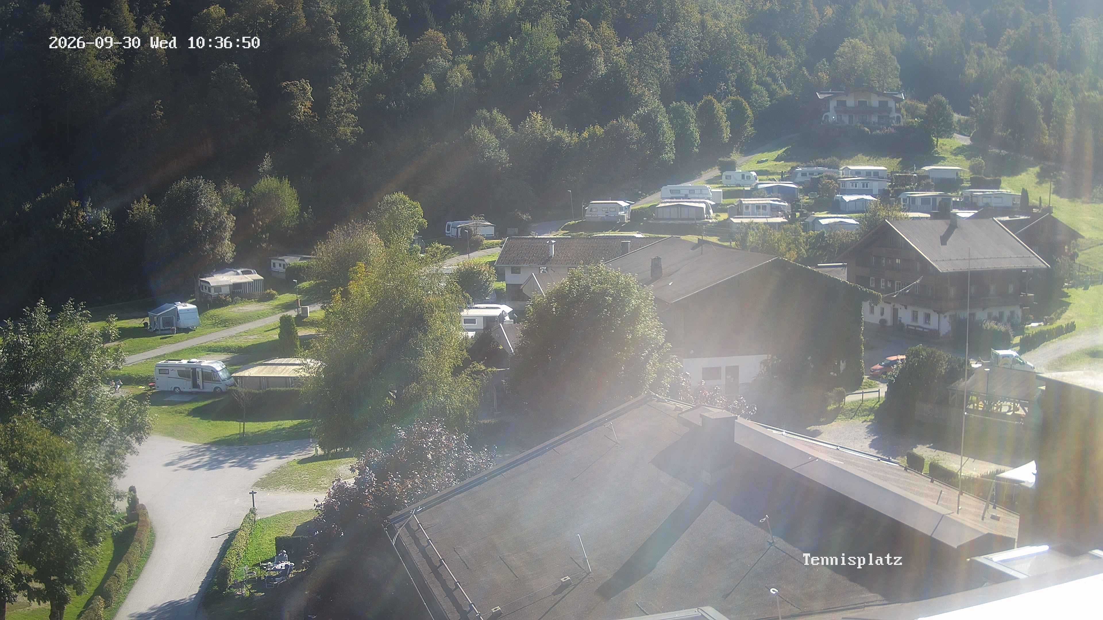 Archived image Webcam Camping Aufenfeld - View Wiesenhof