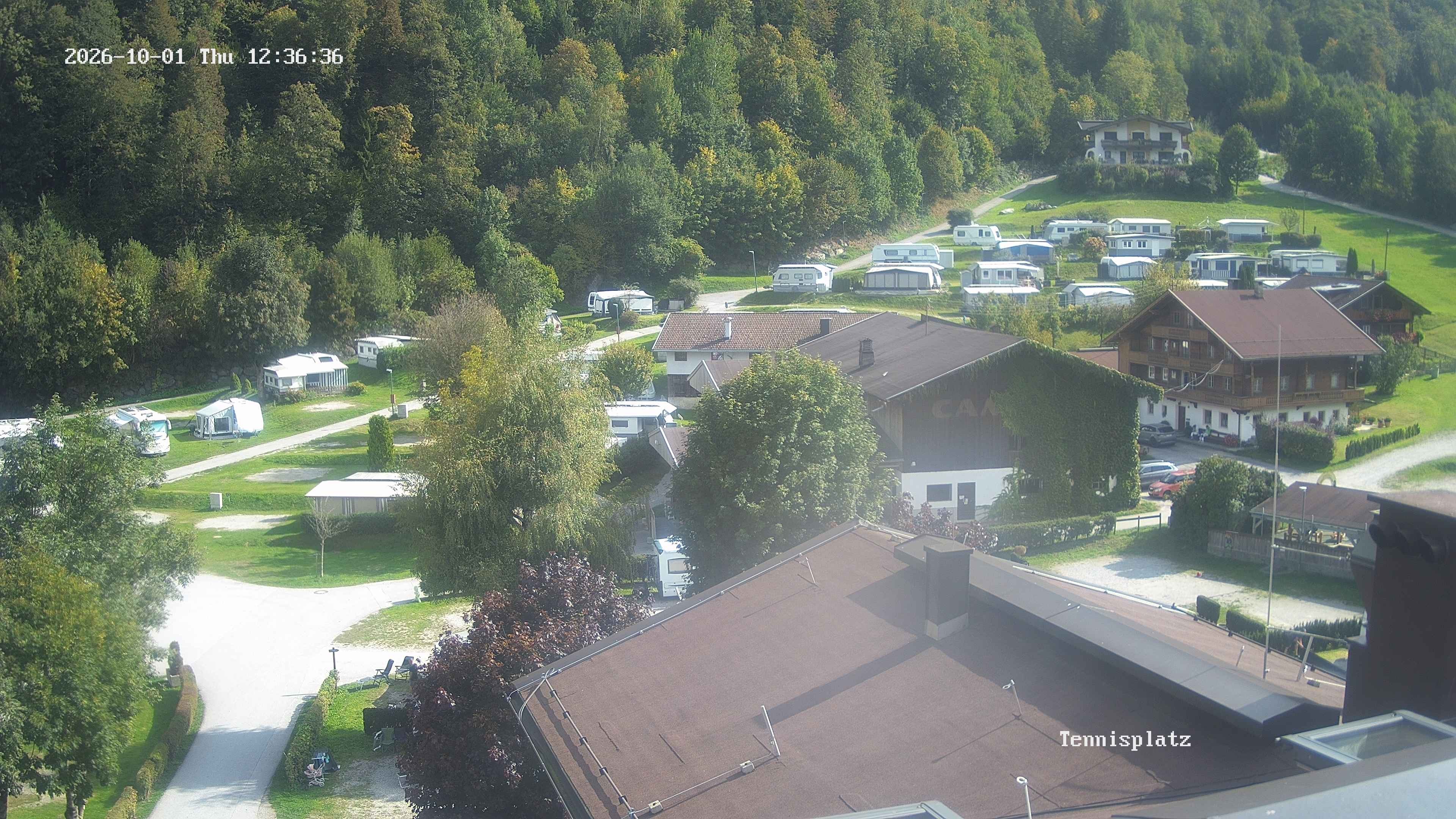 Archiv Foto Webcam Camping Aufenfeld - Appartements