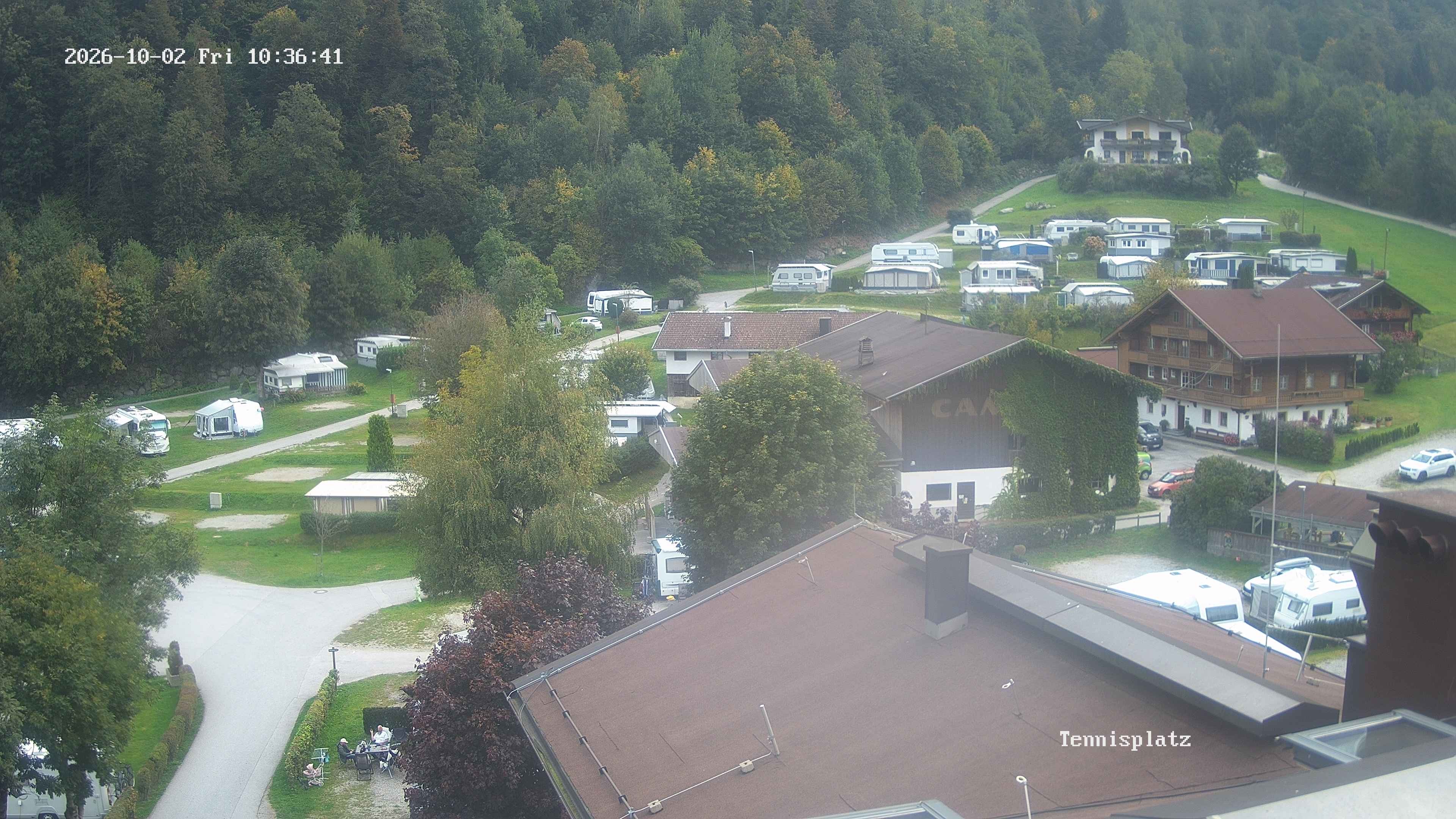 Archiv Foto Webcam Camping Aufenfeld - Appartements