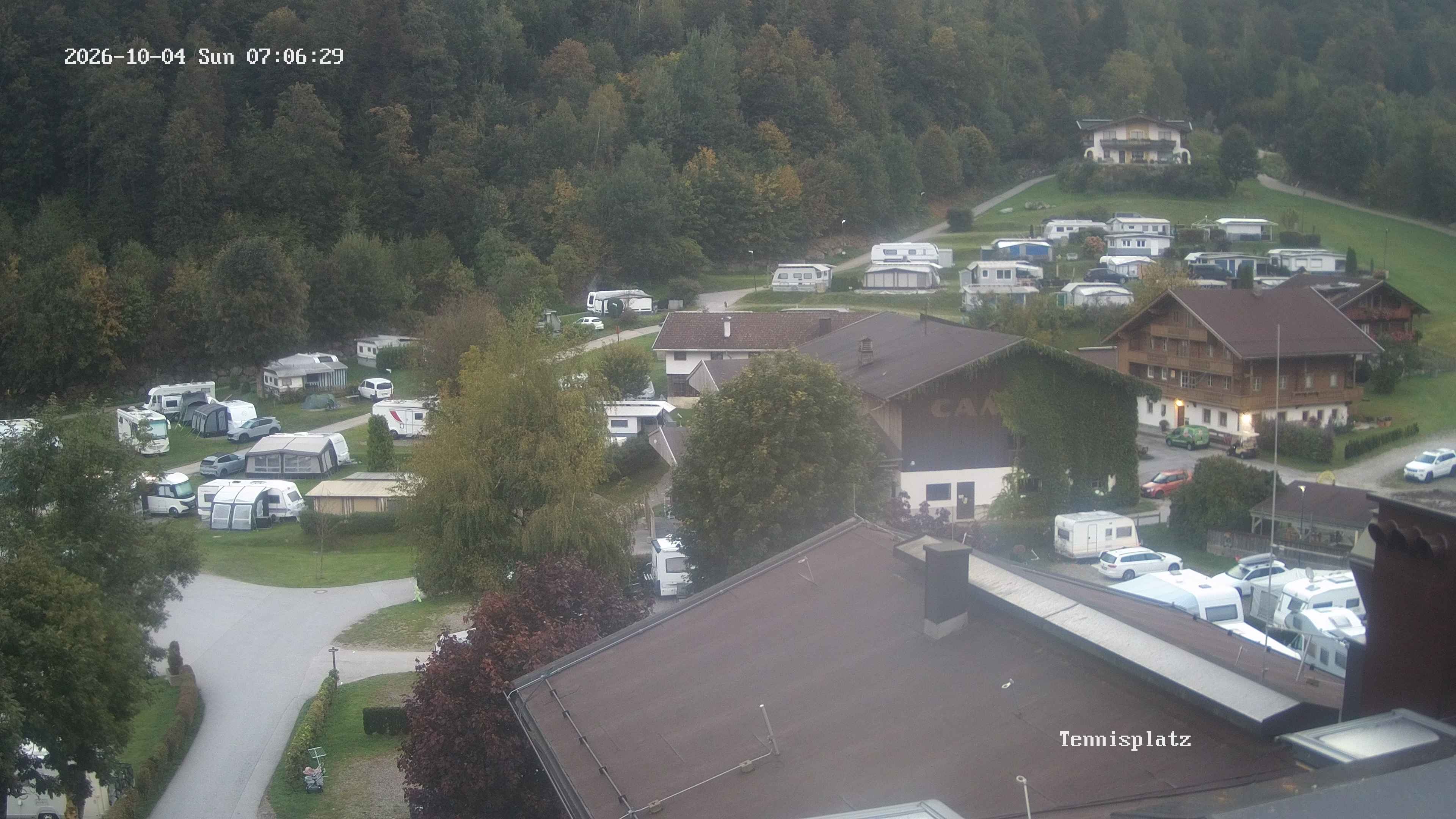 Archived image Webcam Camping Aufenfeld - View Wiesenhof