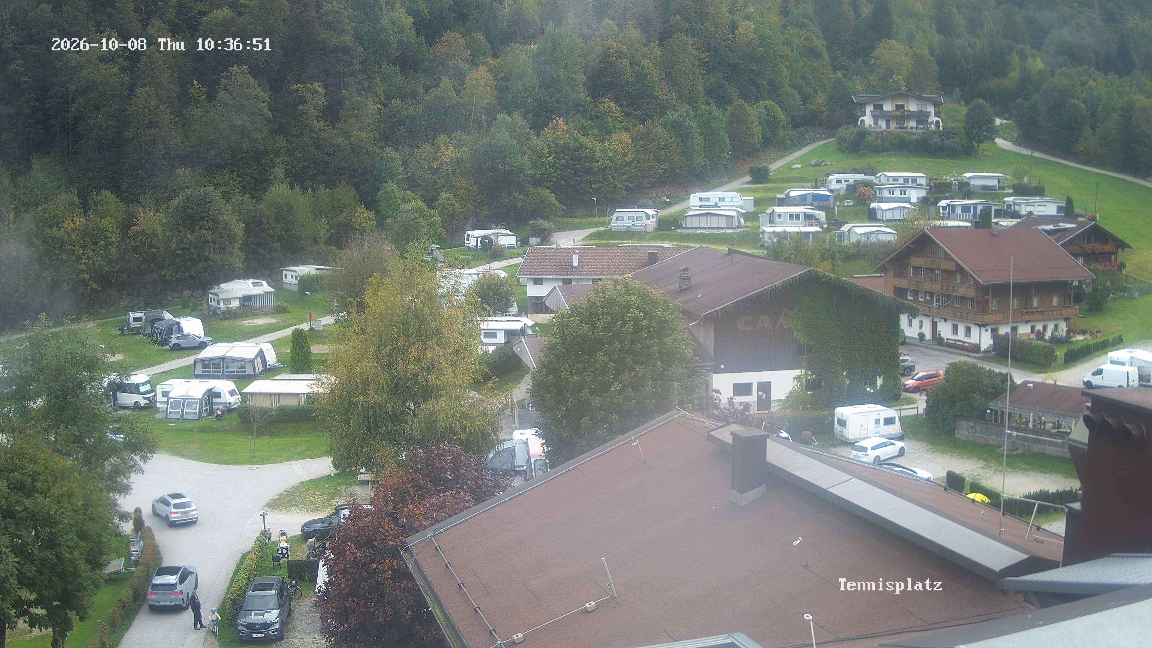 Archiv Foto Webcam Camping Aufenfeld - Appartements