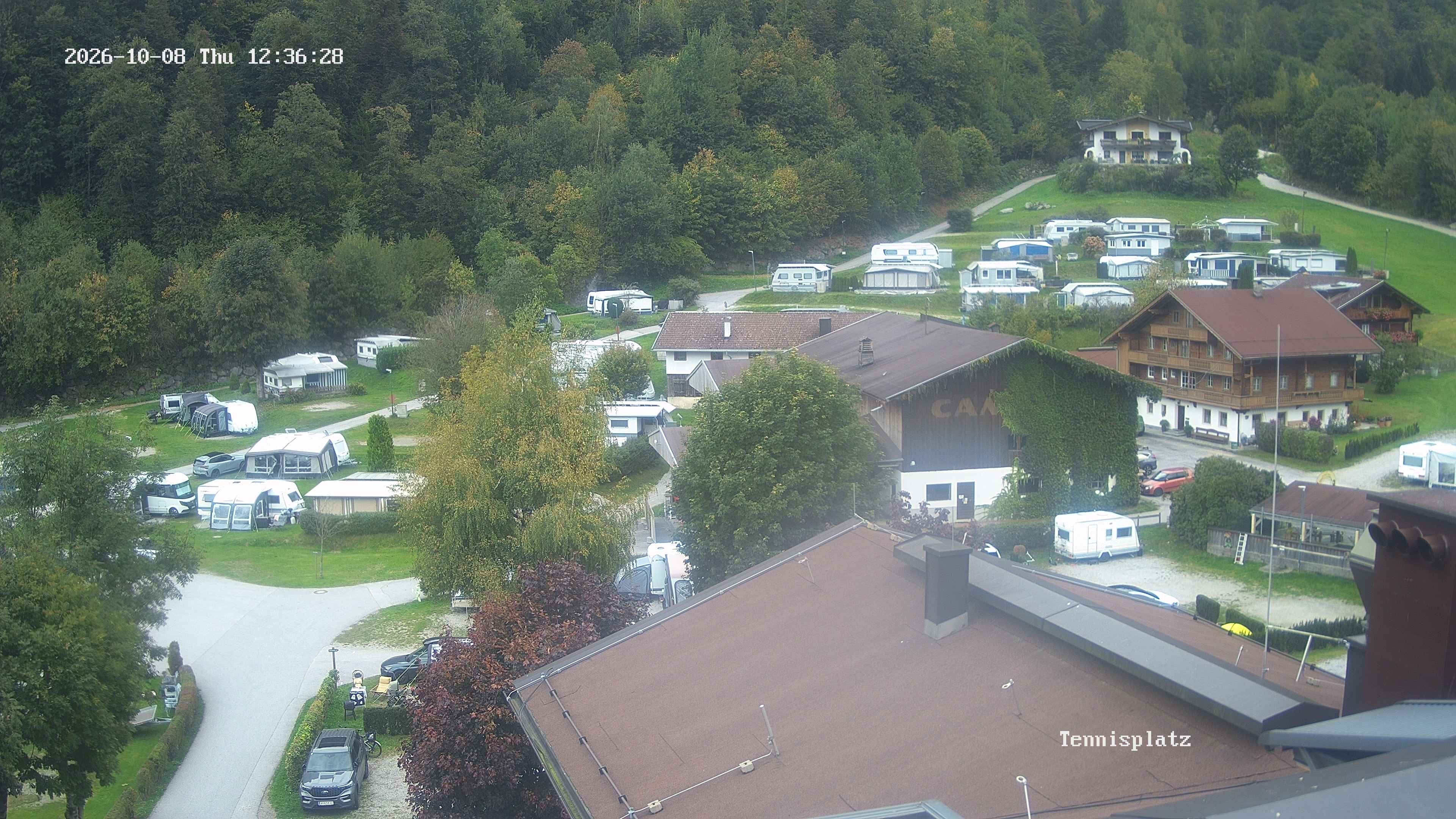 Archiv Foto Webcam Camping Aufenfeld - Appartements