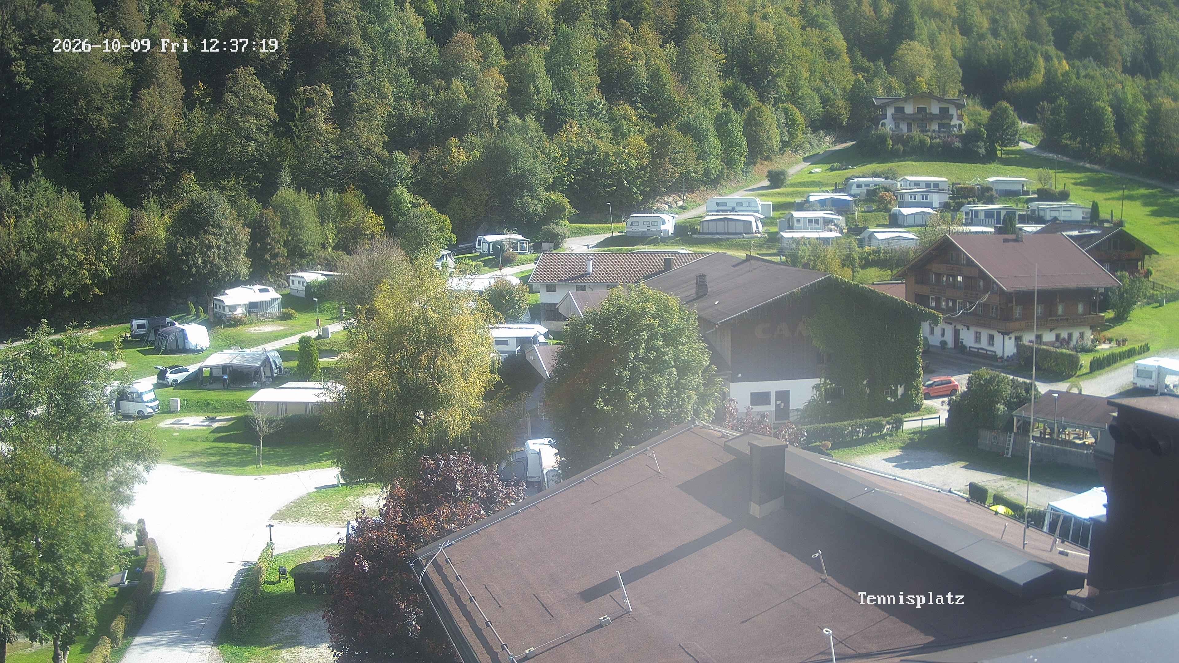 Archiv Foto Webcam Camping Aufenfeld - Appartements