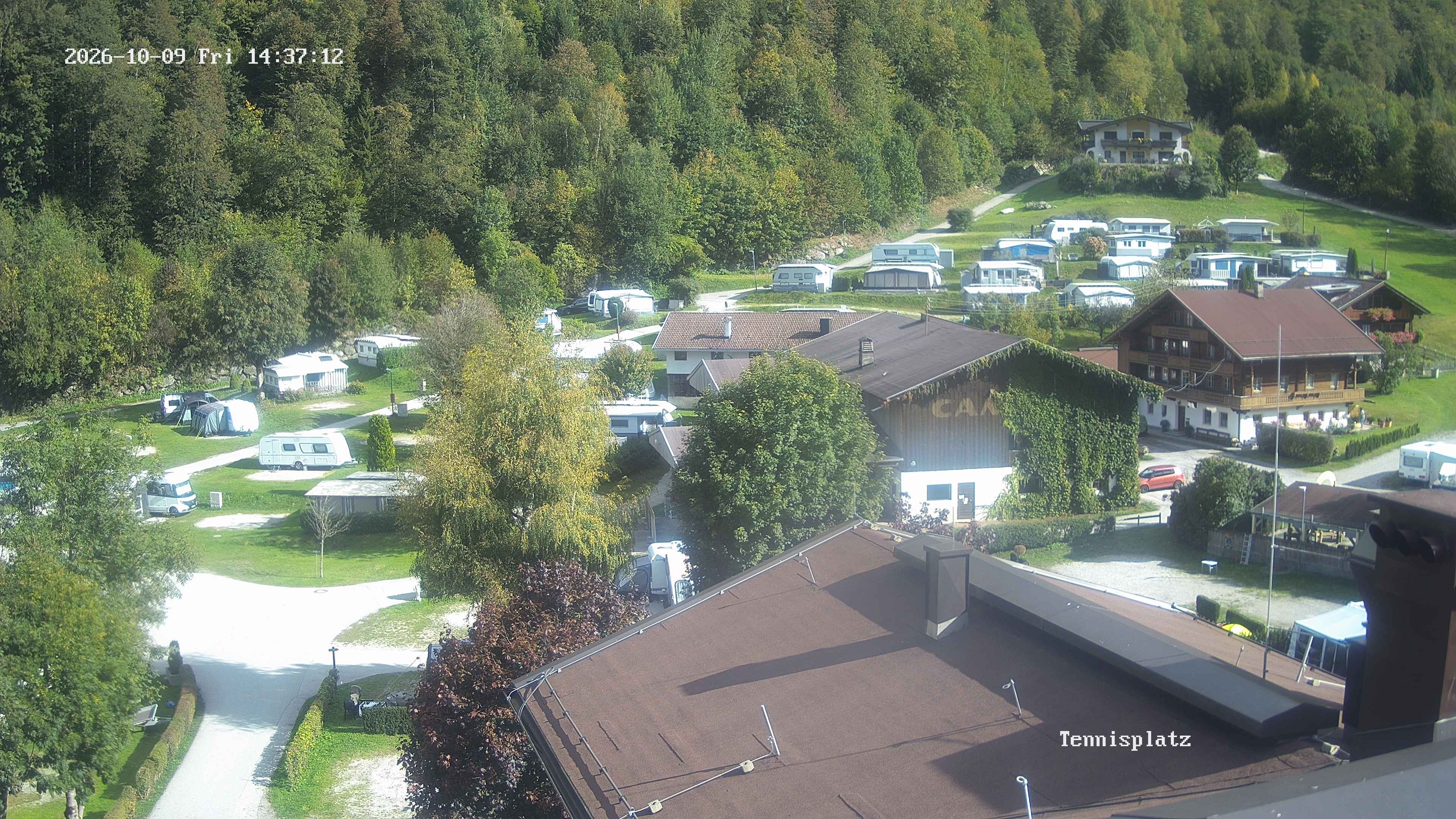 Archiv Foto Webcam Camping Aufenfeld - Appartements
