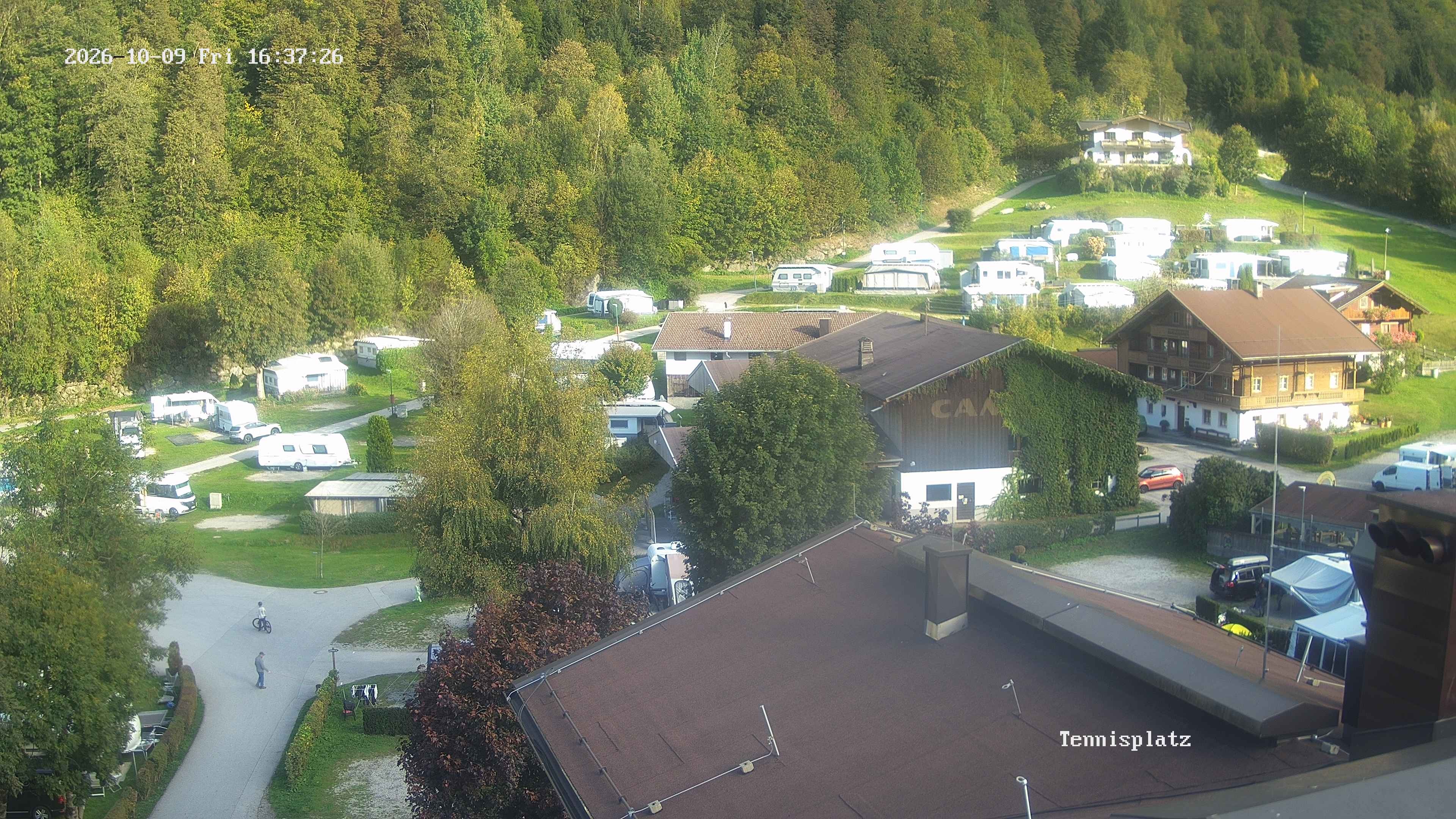 Archiv Foto Webcam Camping Aufenfeld - Appartements