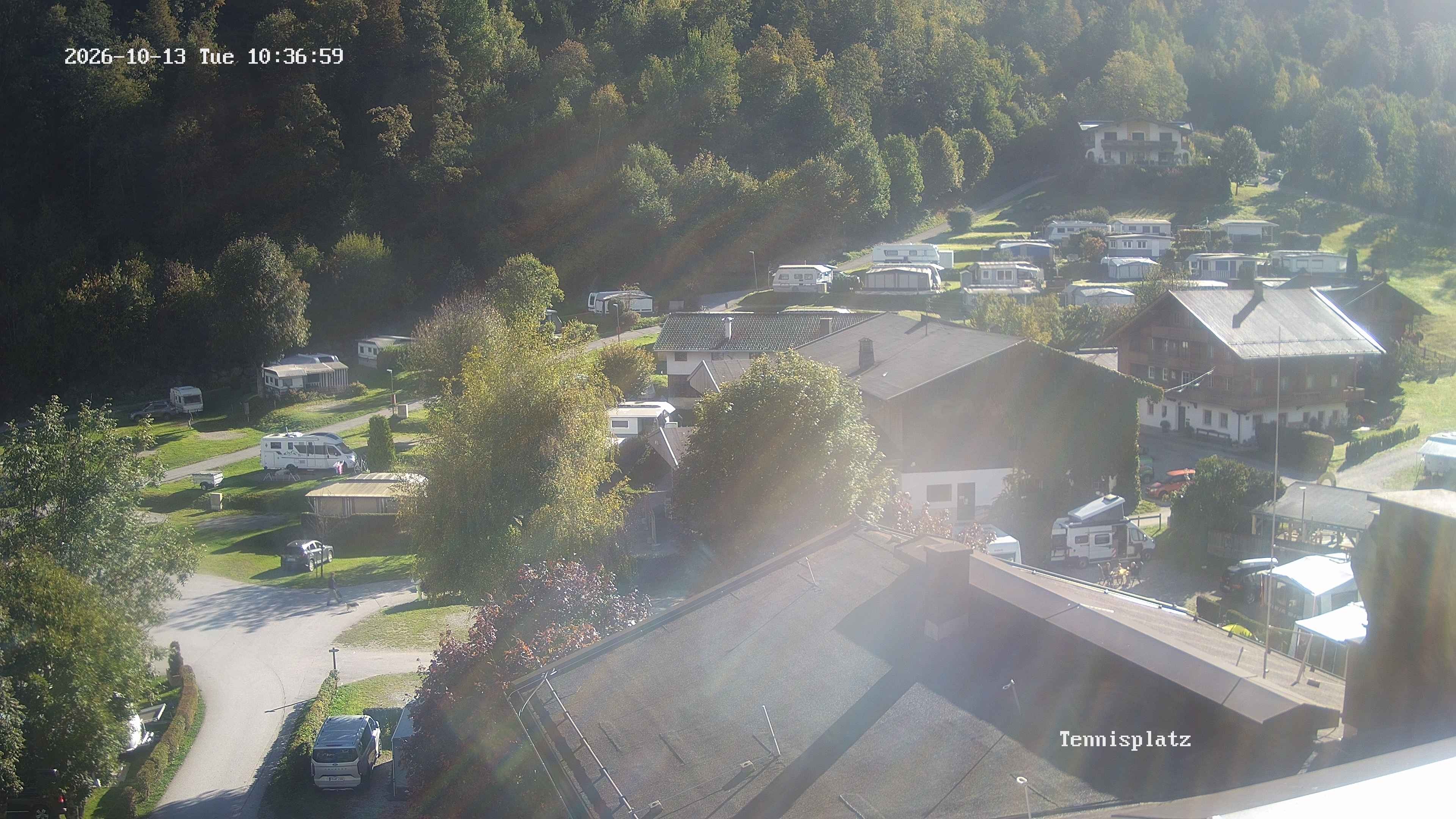 Archiv Foto Webcam Camping Aufenfeld - Appartements