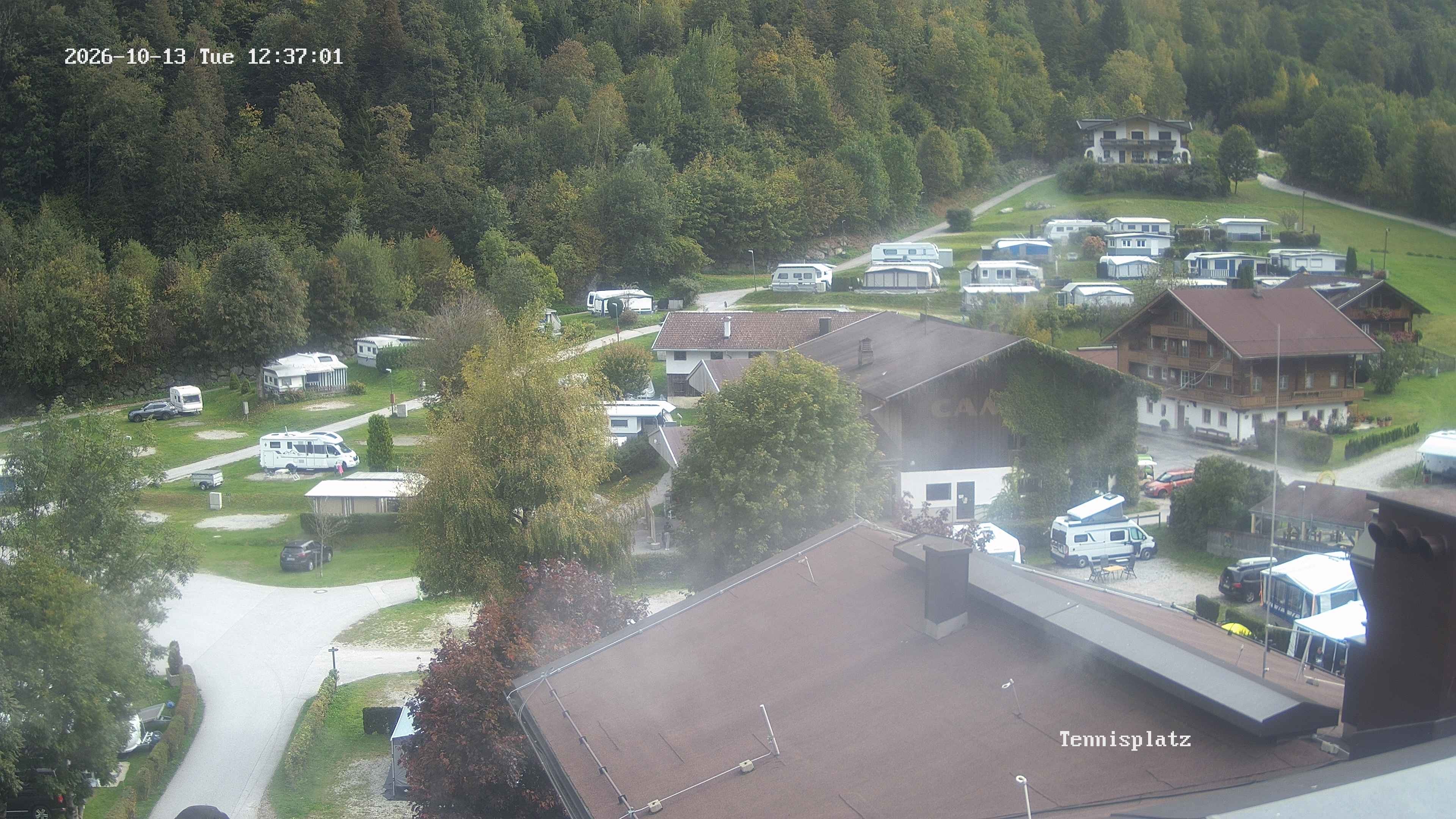Archiv Foto Webcam Camping Aufenfeld - Appartements