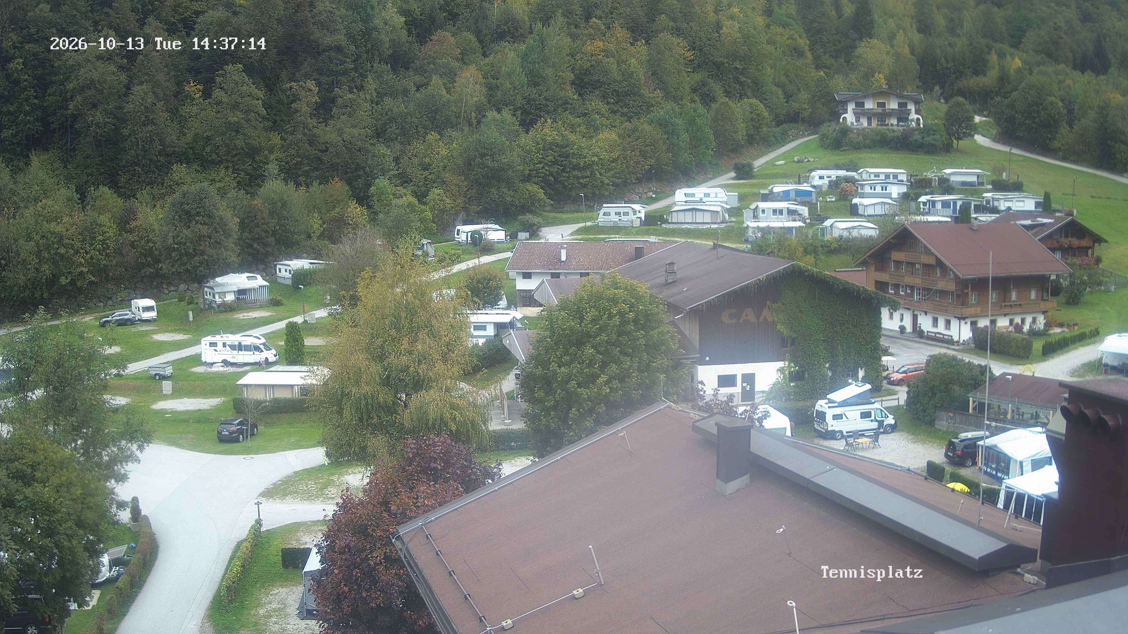 Archiv Foto Webcam Camping Aufenfeld - Appartements