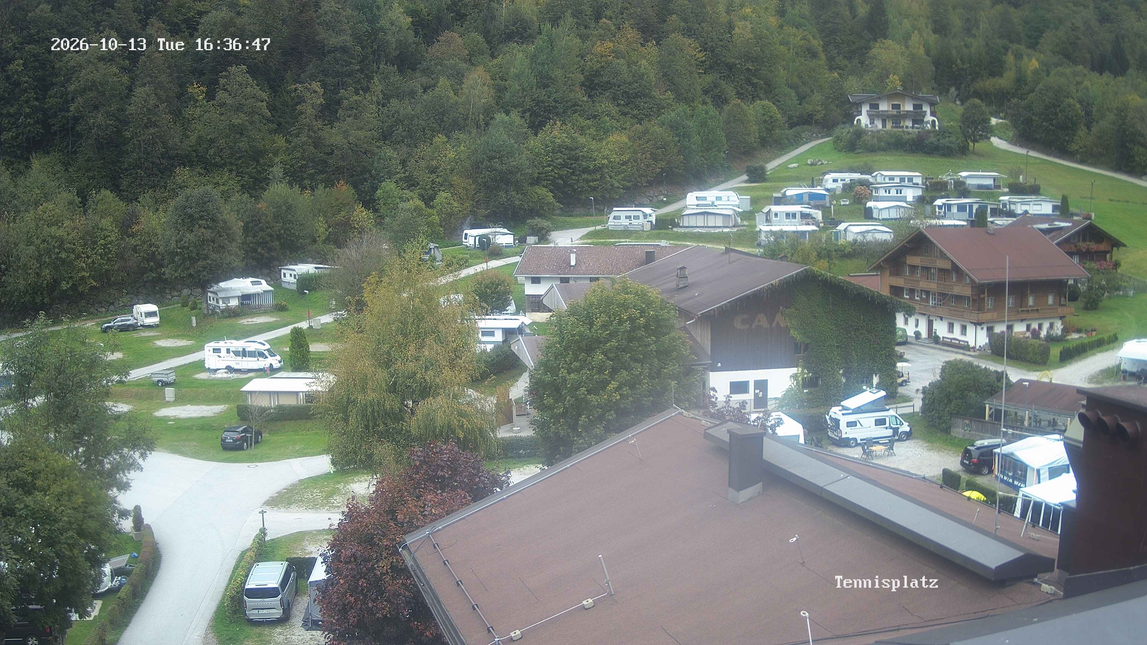 Archiv Foto Webcam Camping Aufenfeld - Appartements