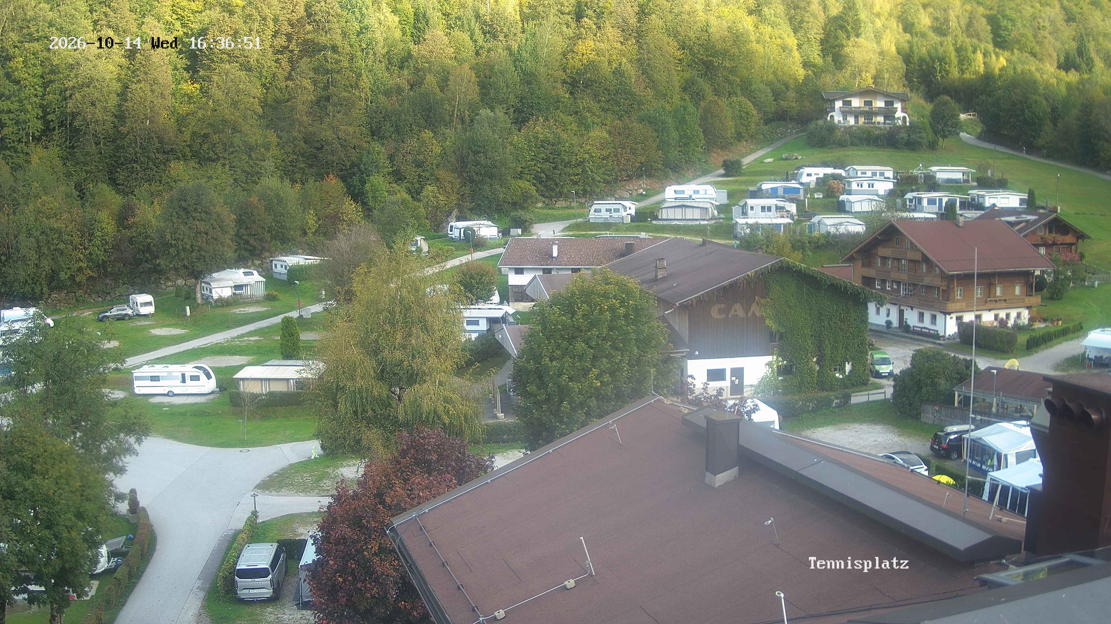 Archiv Foto Webcam Camping Aufenfeld - Appartements