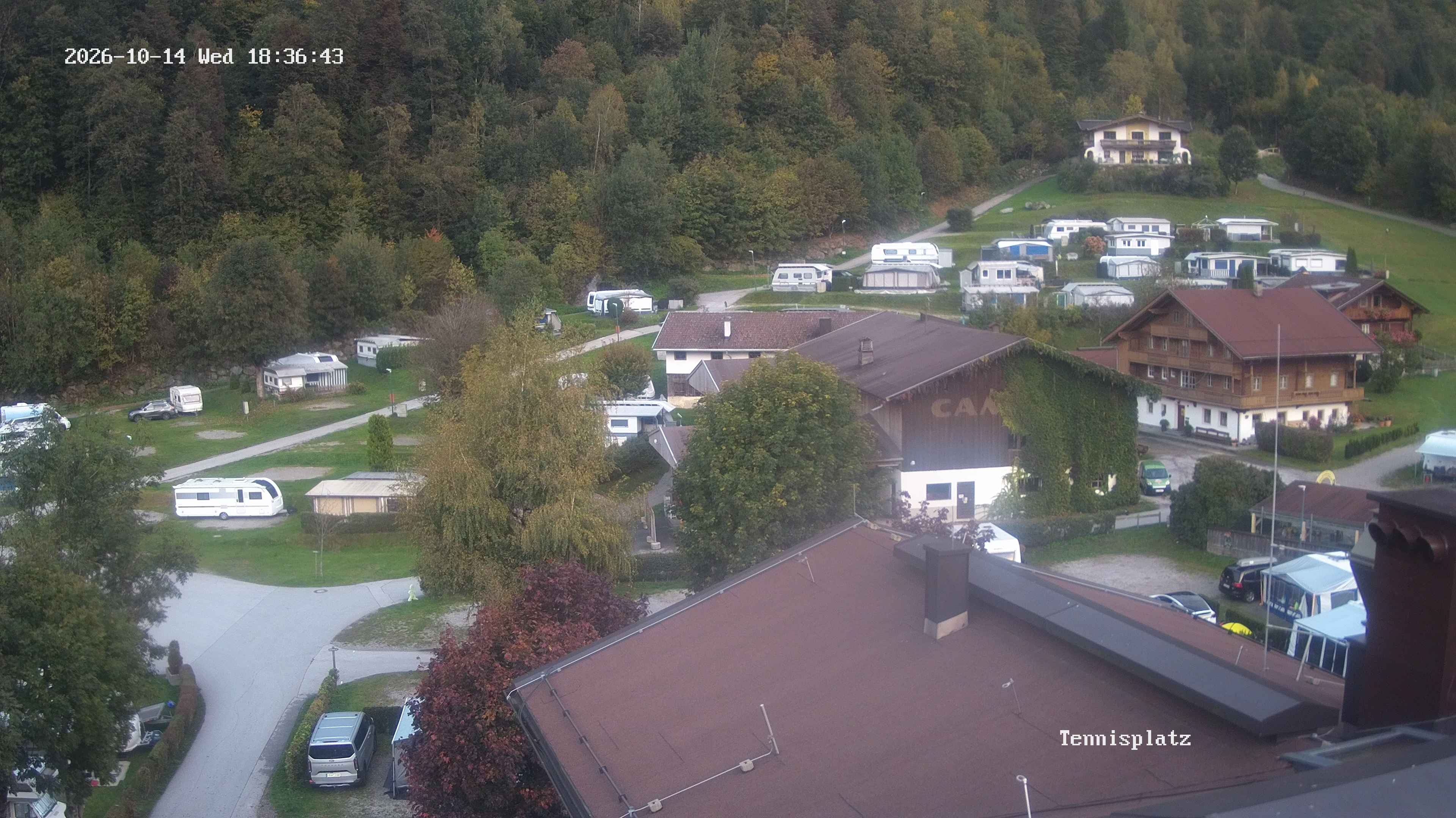 Archiv Foto Webcam Camping Aufenfeld - Appartements