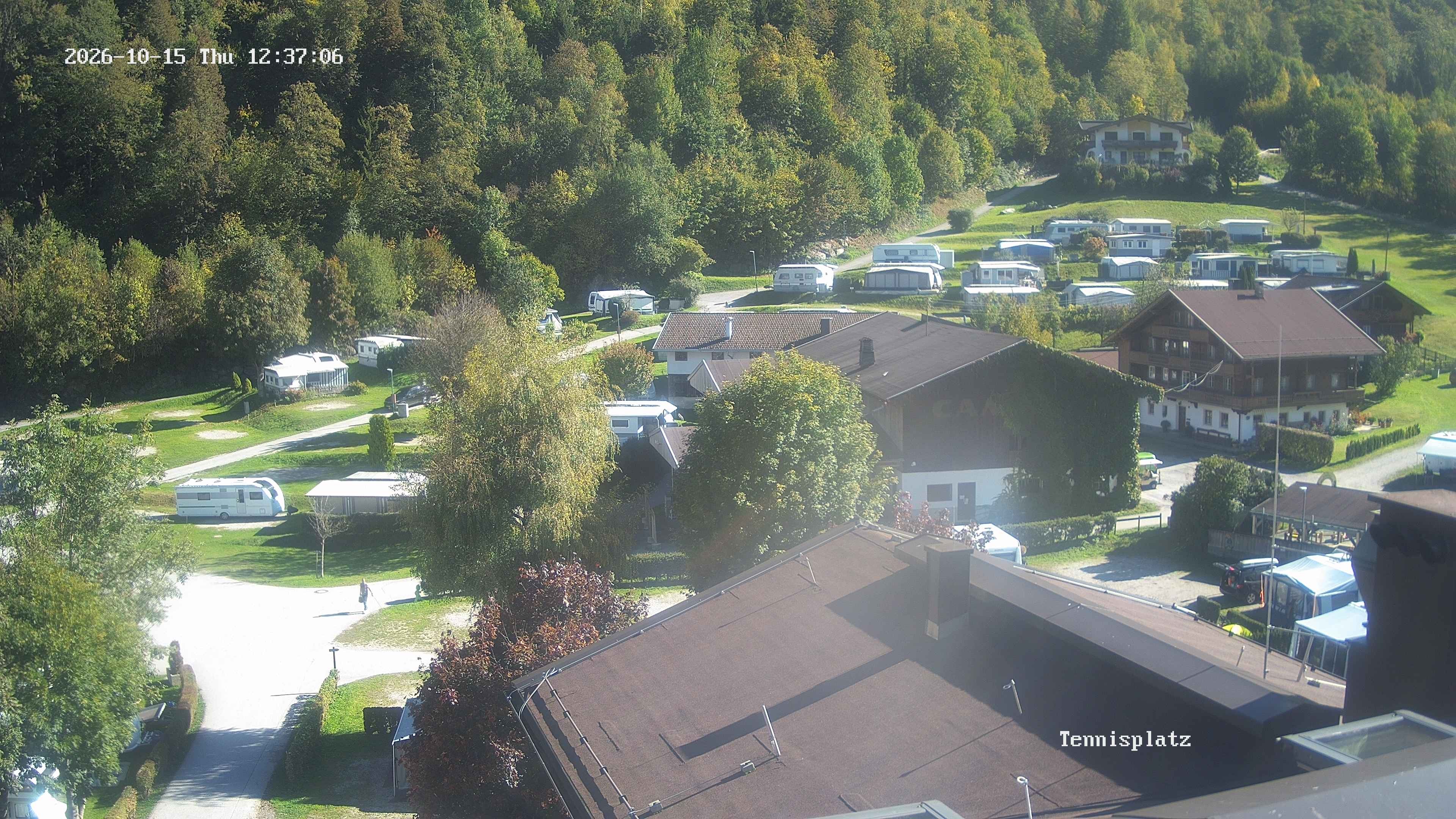 Archiv Foto Webcam Camping Aufenfeld - Appartements