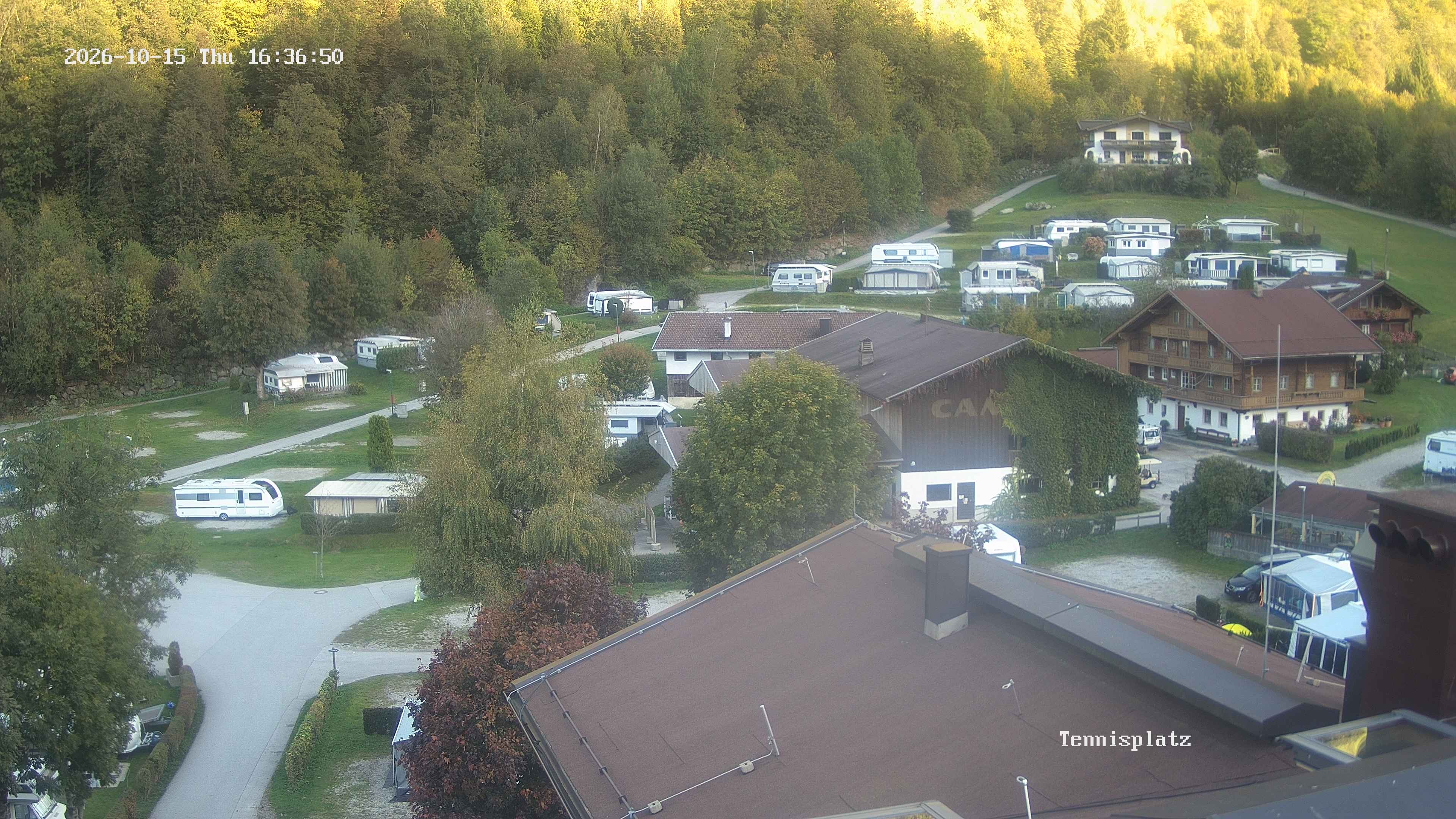 Archiv Foto Webcam Camping Aufenfeld - Appartements