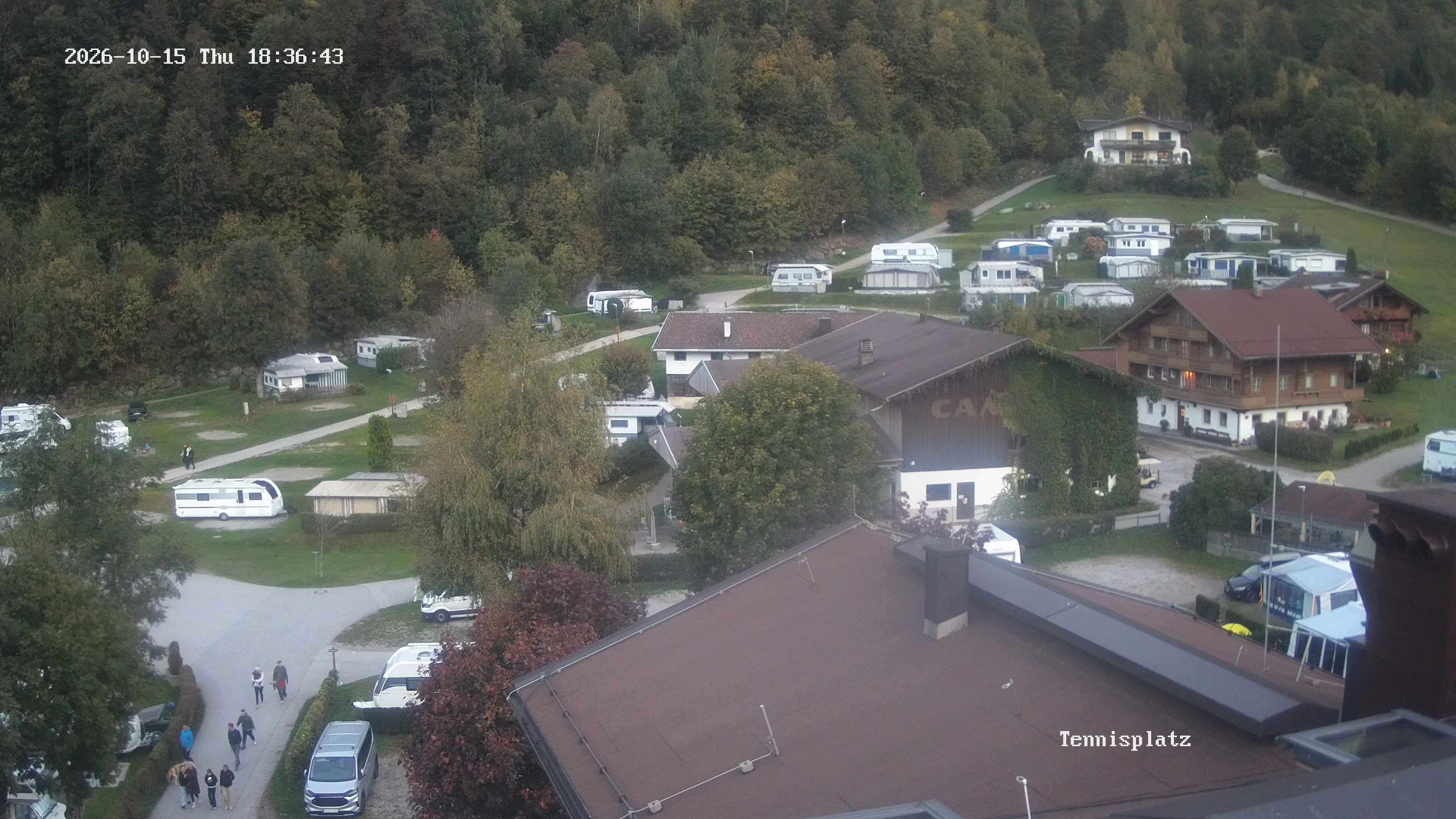 Archiv Foto Webcam Camping Aufenfeld - Appartements
