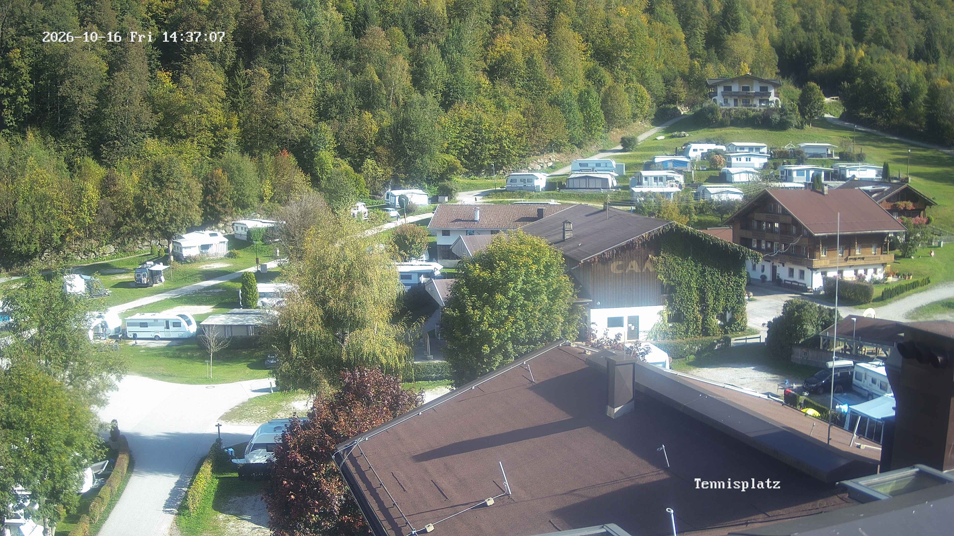 Archiv Foto Webcam Camping Aufenfeld - Appartements