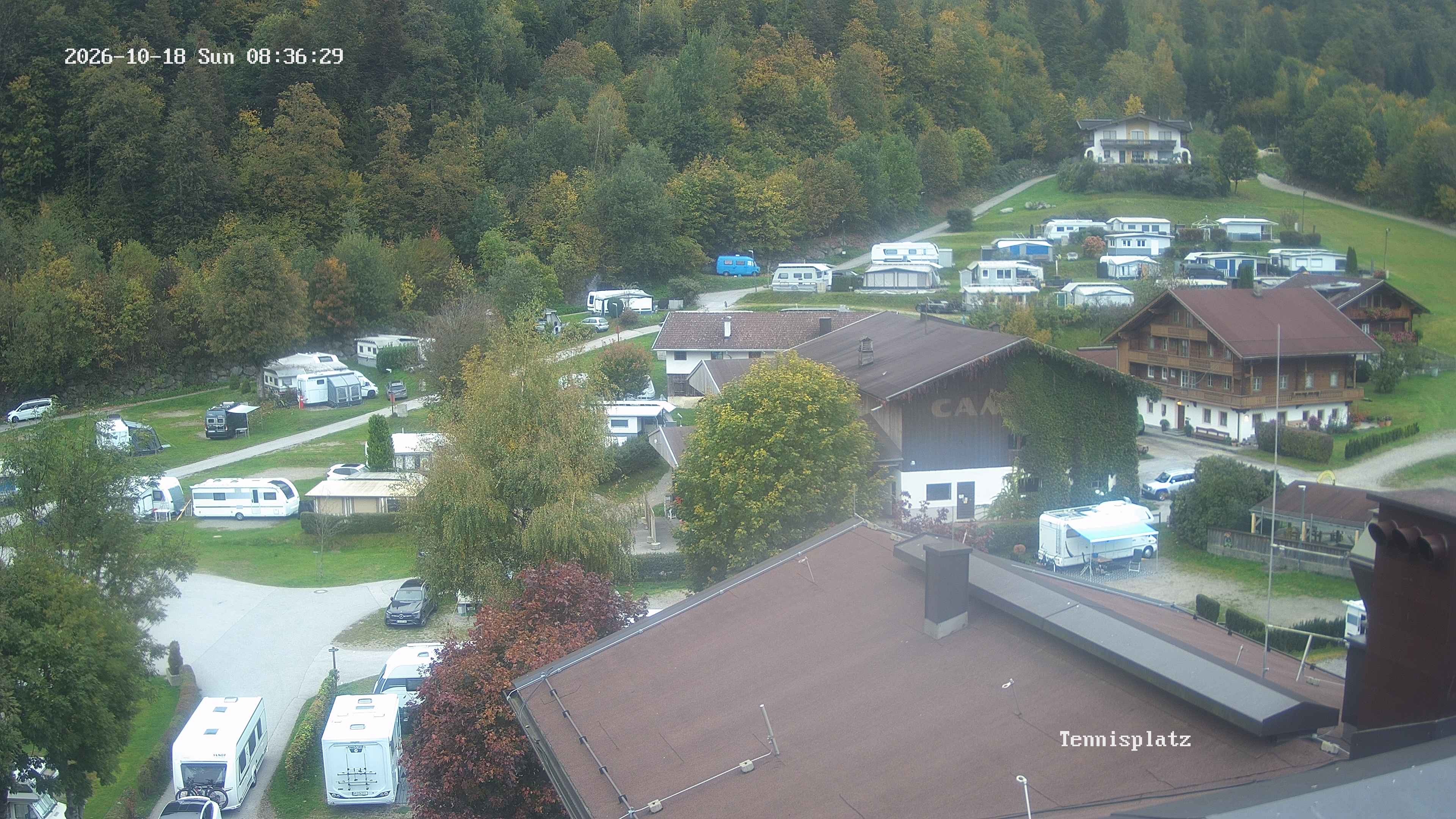 Archiv Foto Webcam Camping Aufenfeld - Appartements