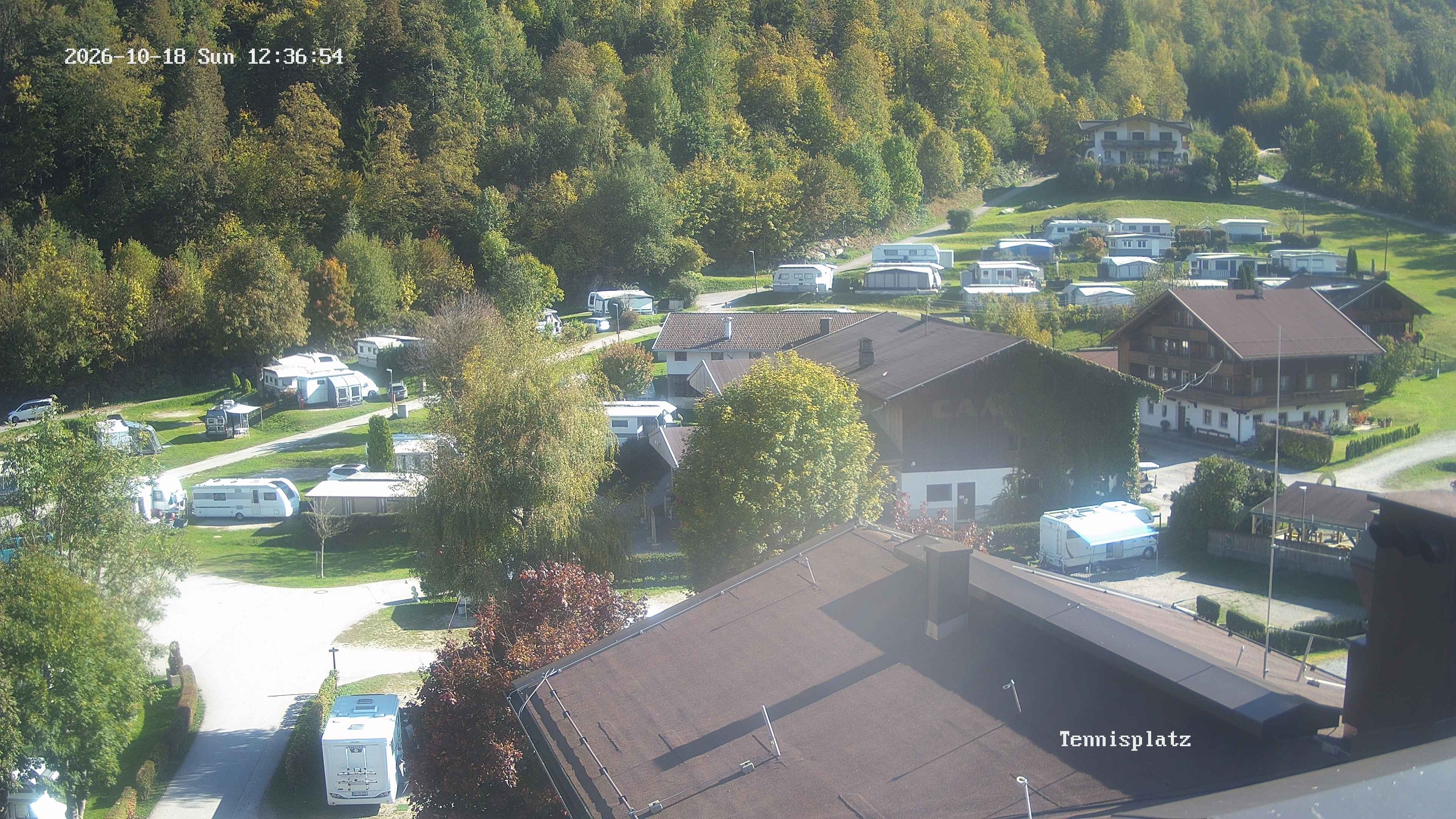 Archiv Foto Webcam Camping Aufenfeld - Appartements