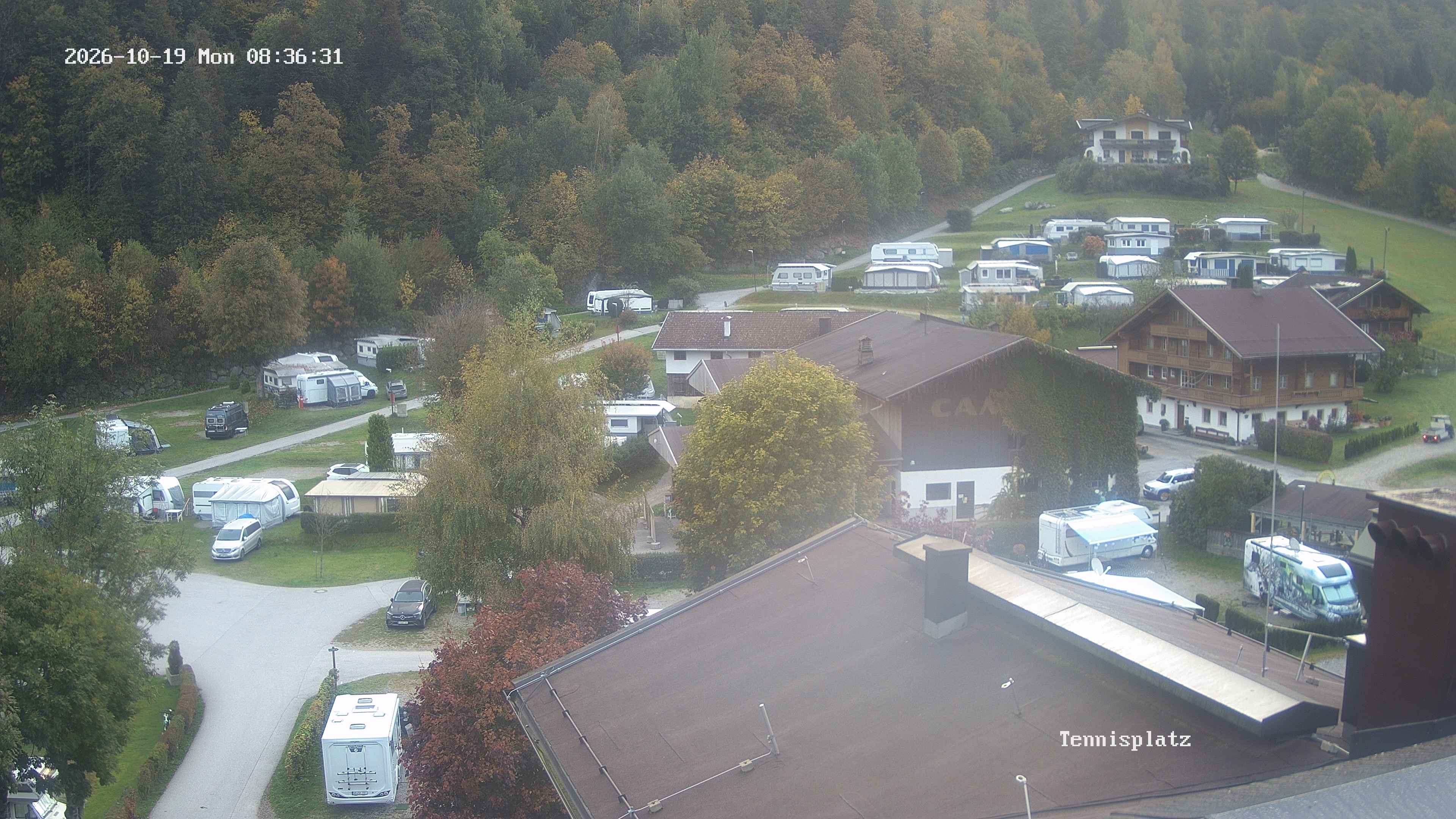 Archived image Webcam Camping Aufenfeld - View Wiesenhof