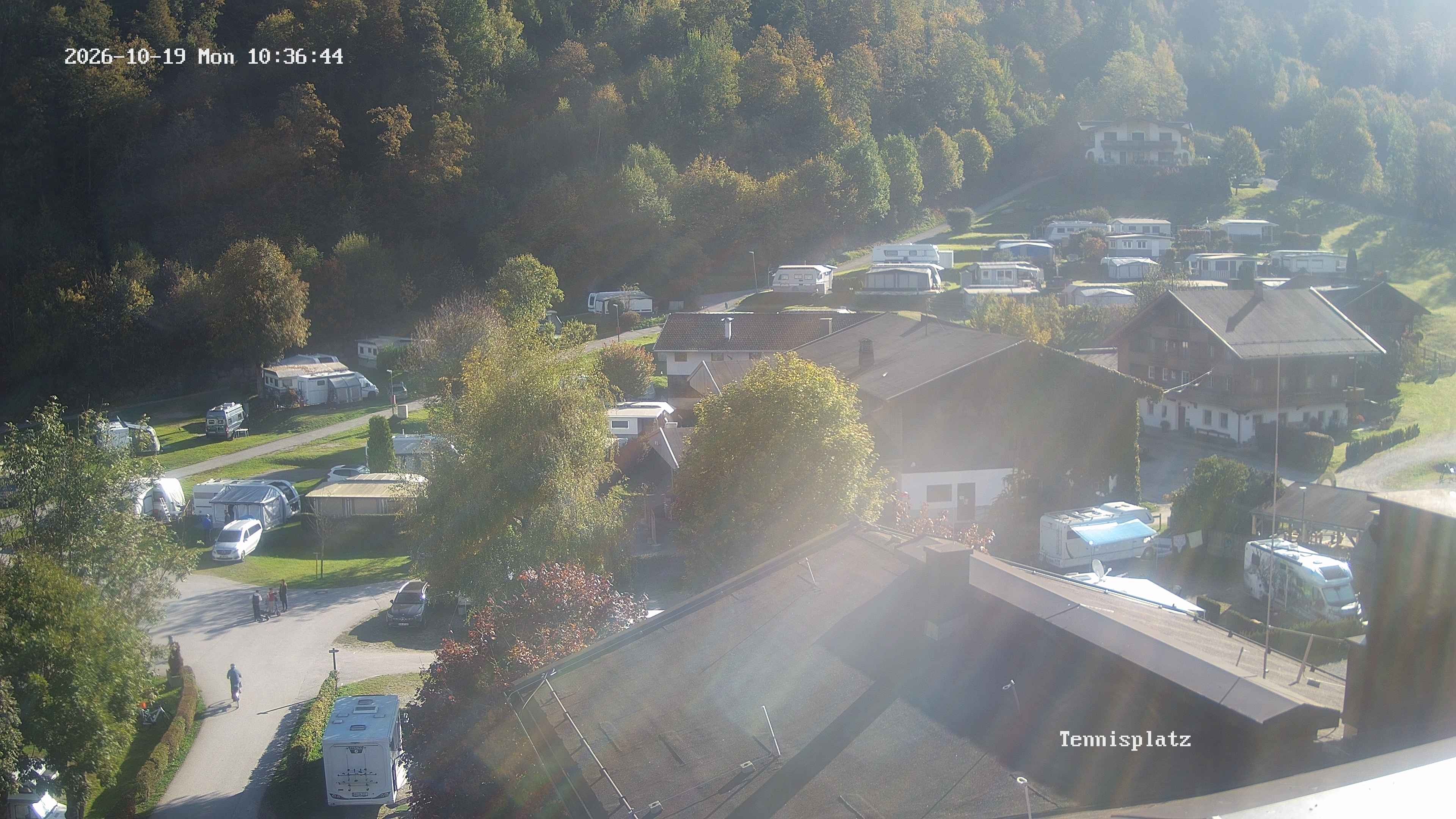 Archived image Webcam Camping Aufenfeld - View Wiesenhof