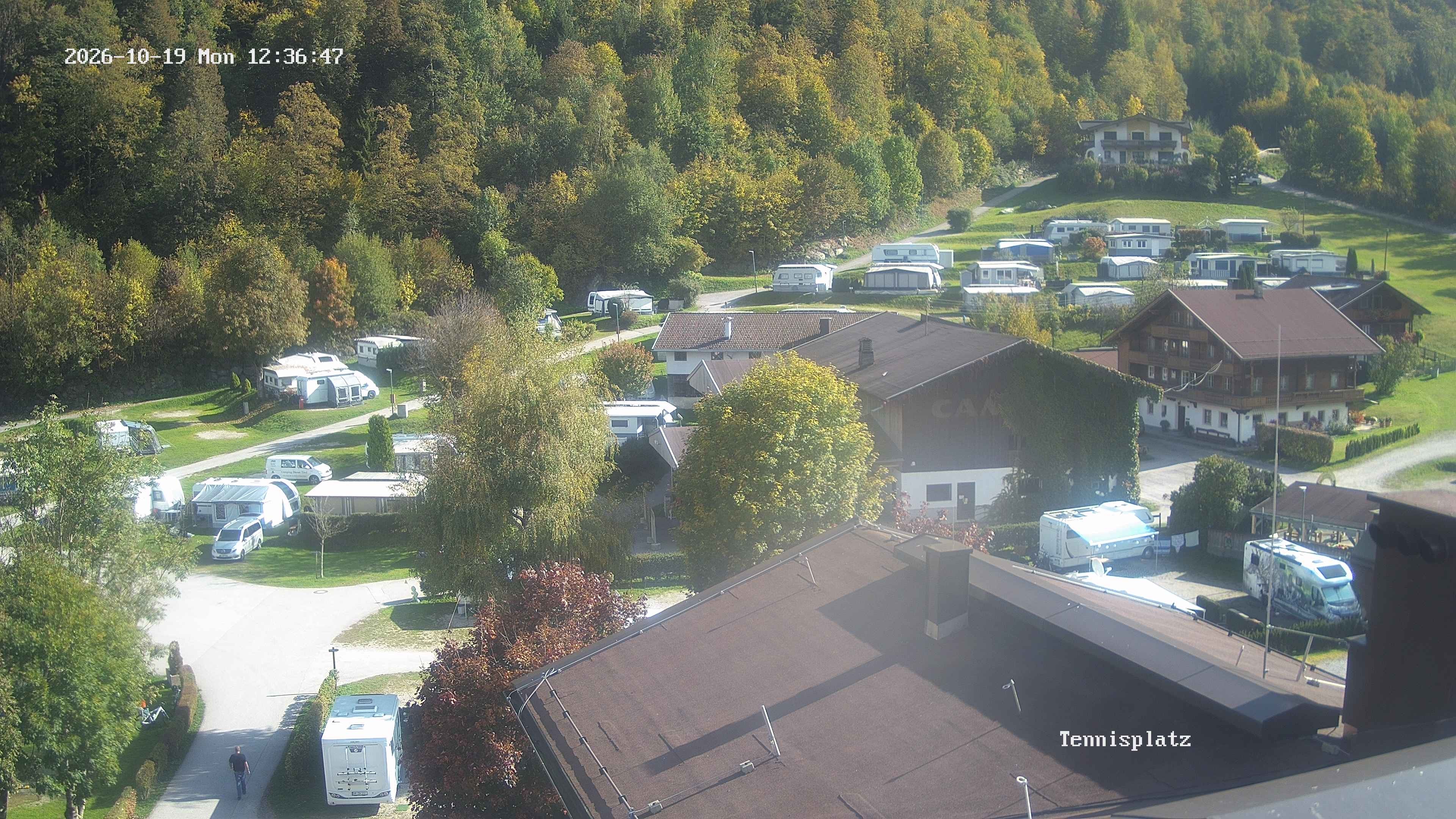 Archived image Webcam Camping Aufenfeld - View Wiesenhof