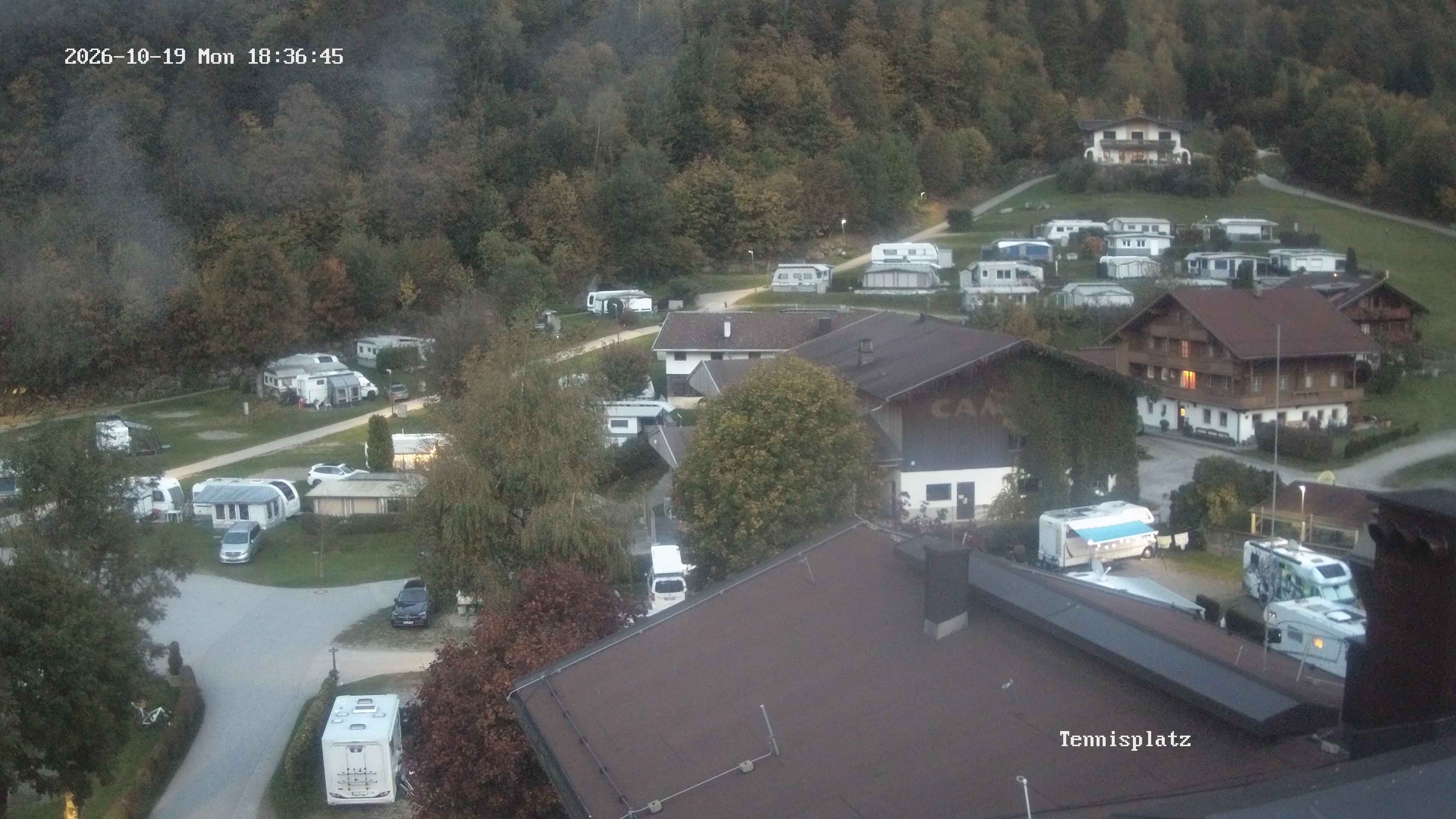 Archived image Webcam Camping Aufenfeld - View Wiesenhof