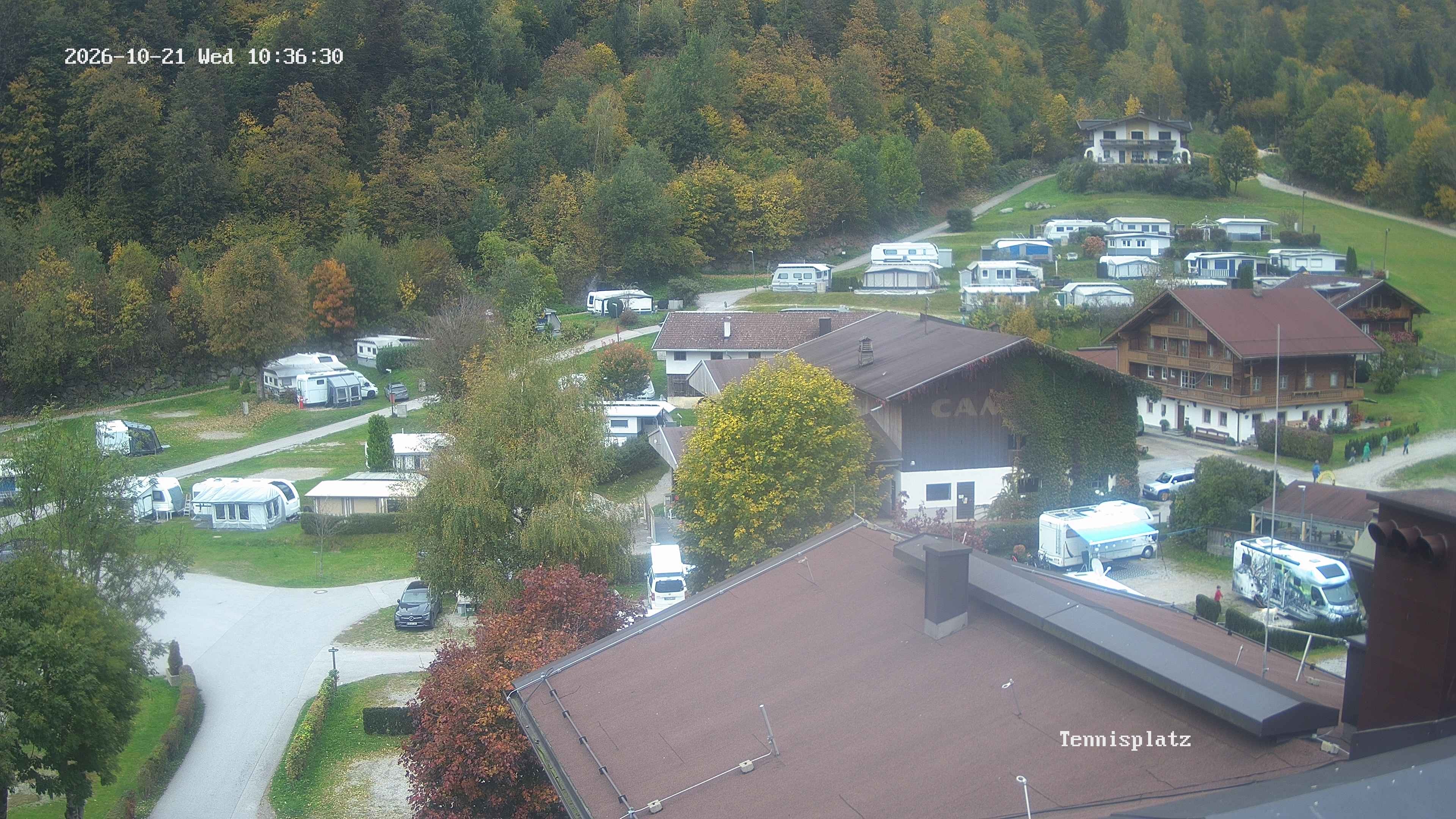 Archiv Foto Webcam Camping Aufenfeld - Appartements