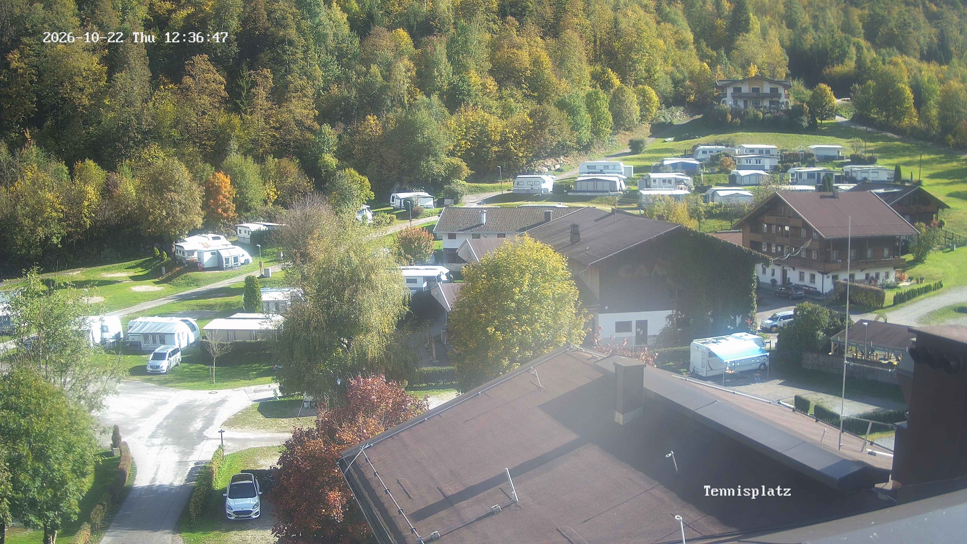 Archiv Foto Webcam Camping Aufenfeld - Appartements